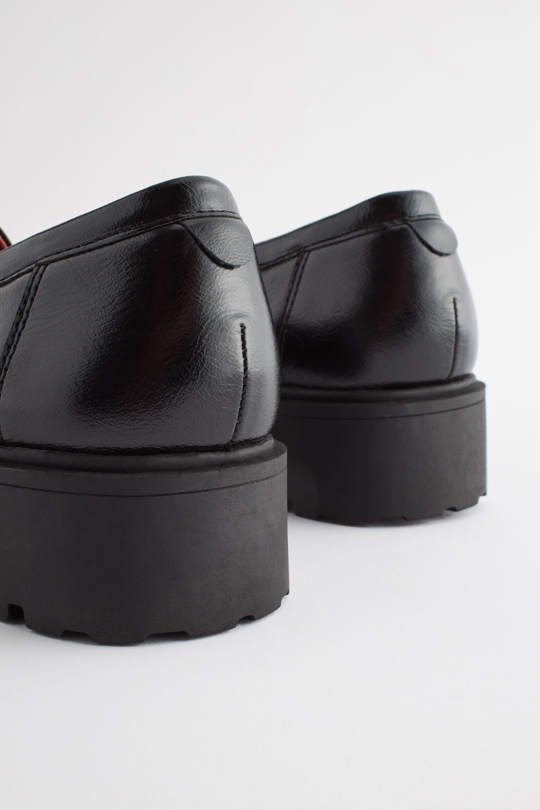 Next Forever Comfort® Black Loafer (1-tlg) dicker mit Sohle Loafer