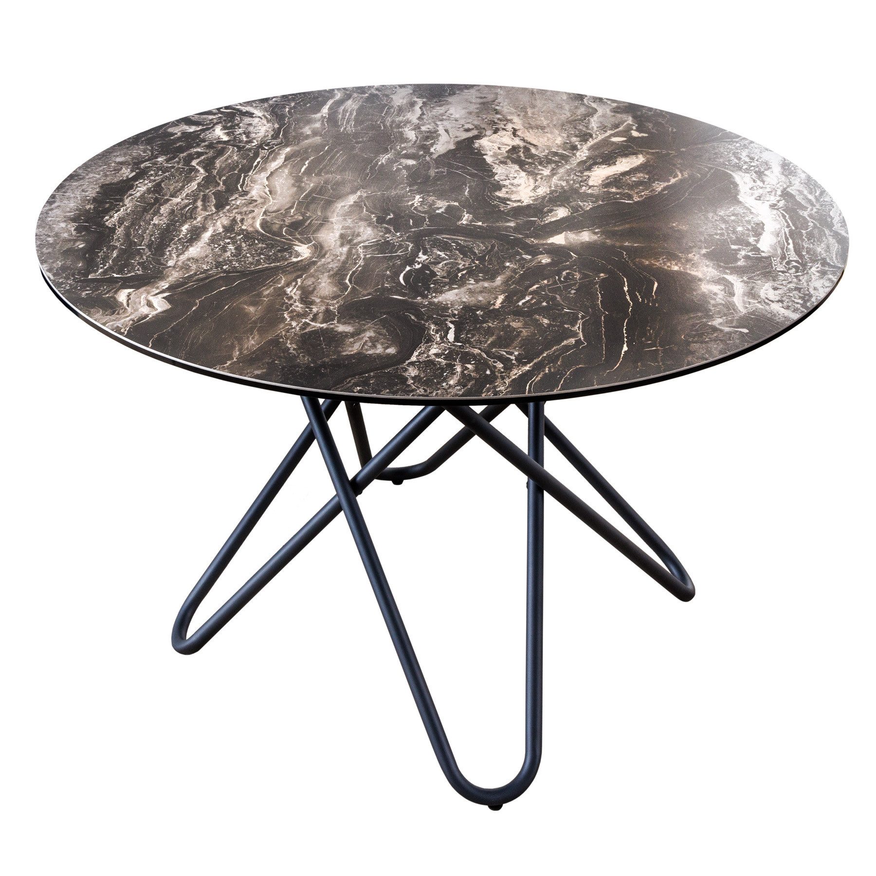 riess-ambiente Esstisch ELLIPSE 120cm taupe / günstig online kaufen