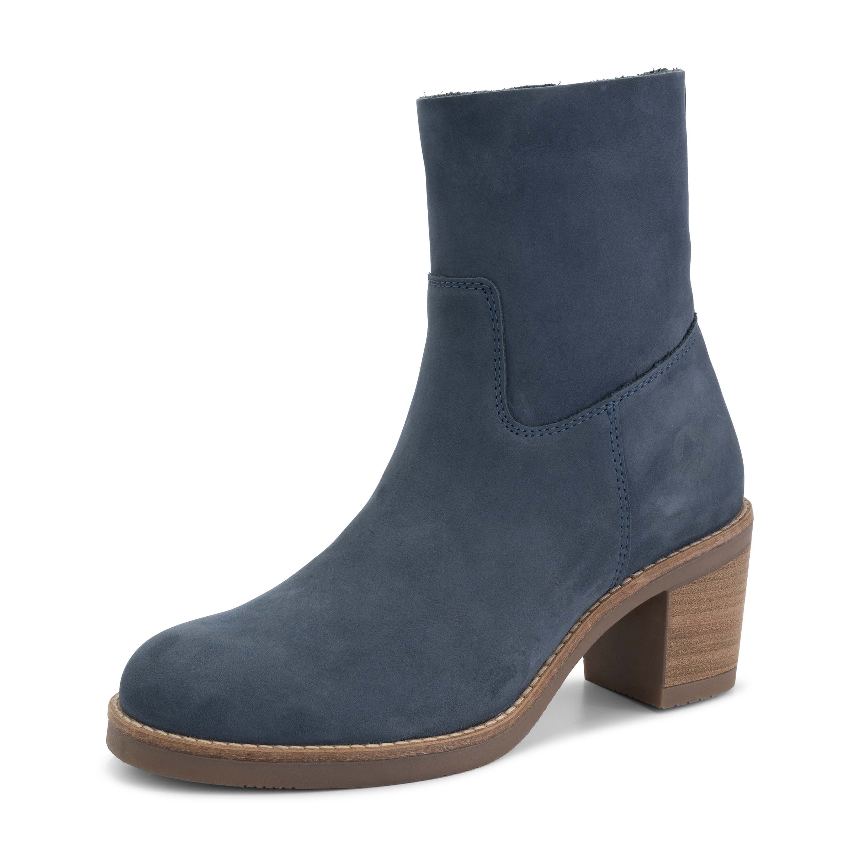 Travelin' Morlaix Nubuck Lady Stiefelette Echtes Leder