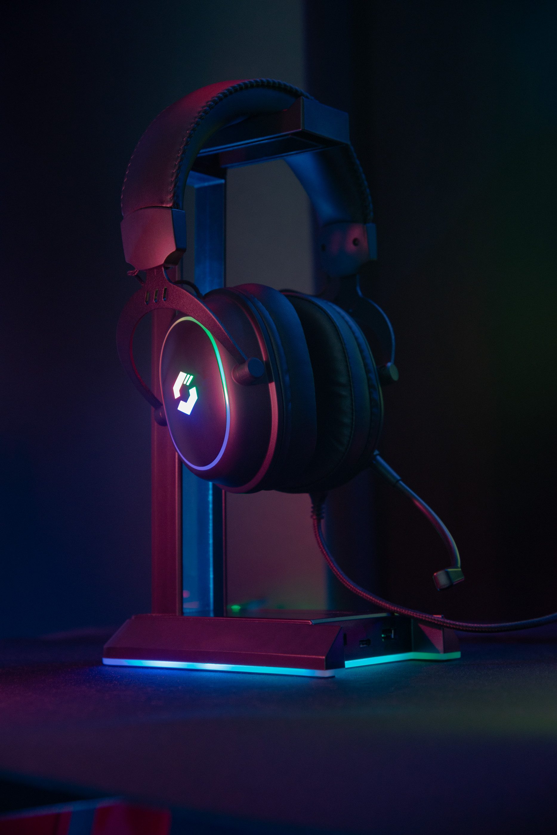 Speedlink CONUX schwarzes, komfortables RGB - Stereo Gaming-Headset (für PC/PS5/PS4/ Xbox Series X/S/Switch 2/Switch/OLED/Lite)