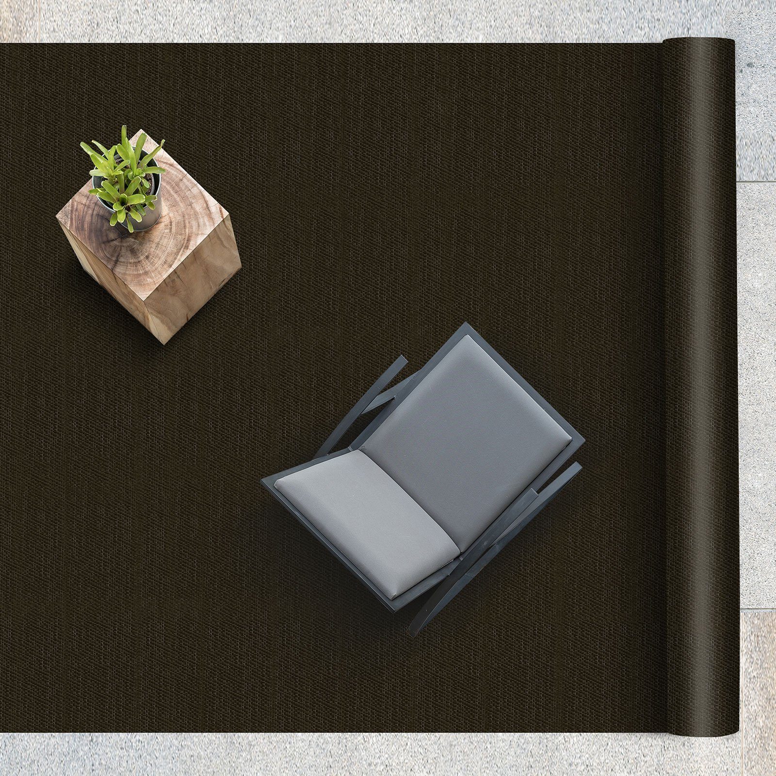 Karat Outdoorteppich Pamplona, als Läufer, Teppich oder Bodenbelag, rechteckig, für Innen und Außen geeignet