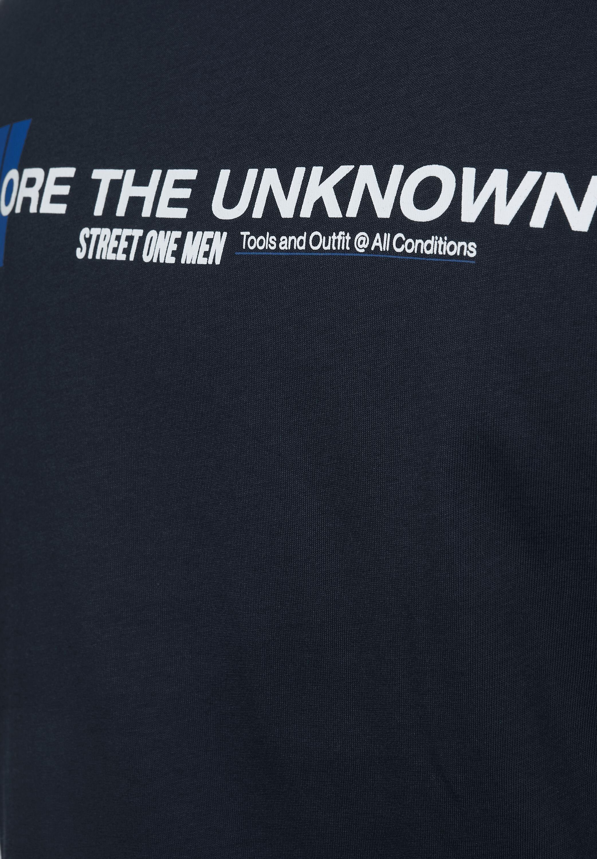 ONE ONE blue STREET T-Shirt STREET MEN night