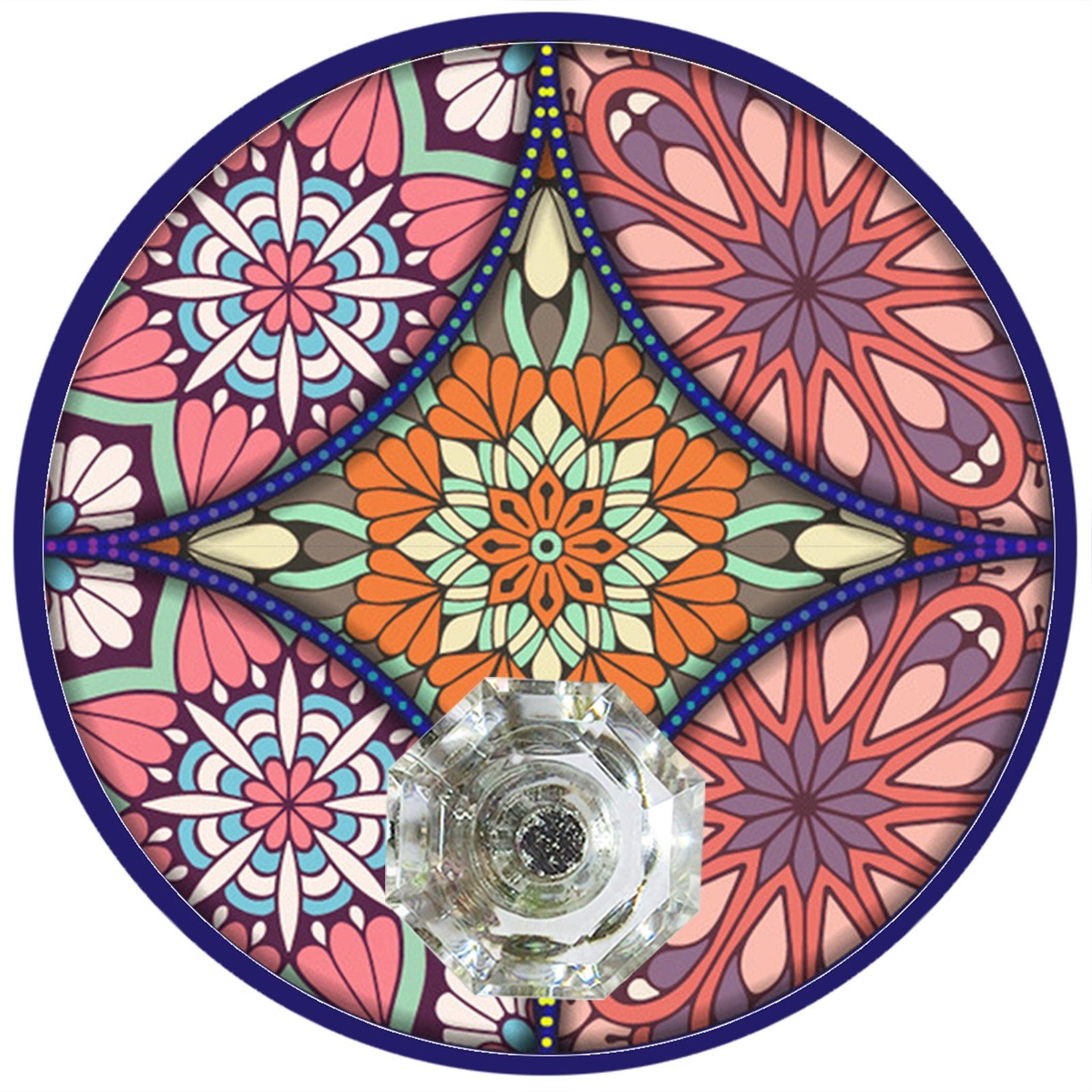 HTI-Line Wandhaken Wandhaken Mandala, Flur, (Stück, 1-St., 1x Wandhaken), Garderobenhaken Kleiderhaken
