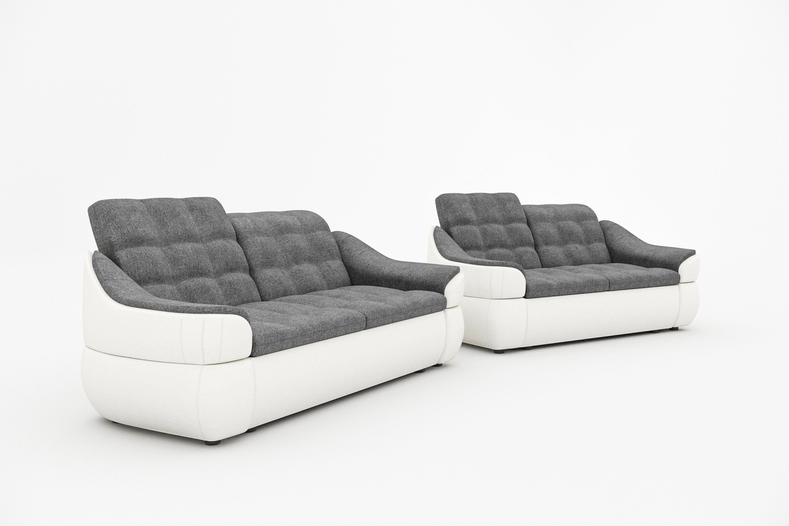 Polstergarnitur bestehend und (2-tlg), made aus in 2,5-Sitzer Sofa, Modern 2-Sitzer (Set Sofa Design, Stylefy Alisa, Europa