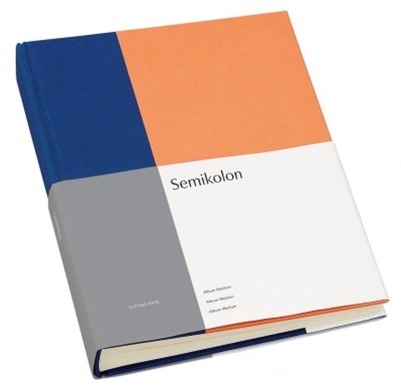 Semikolon Fotoalbum Album 364816 Medium cobalt peach
