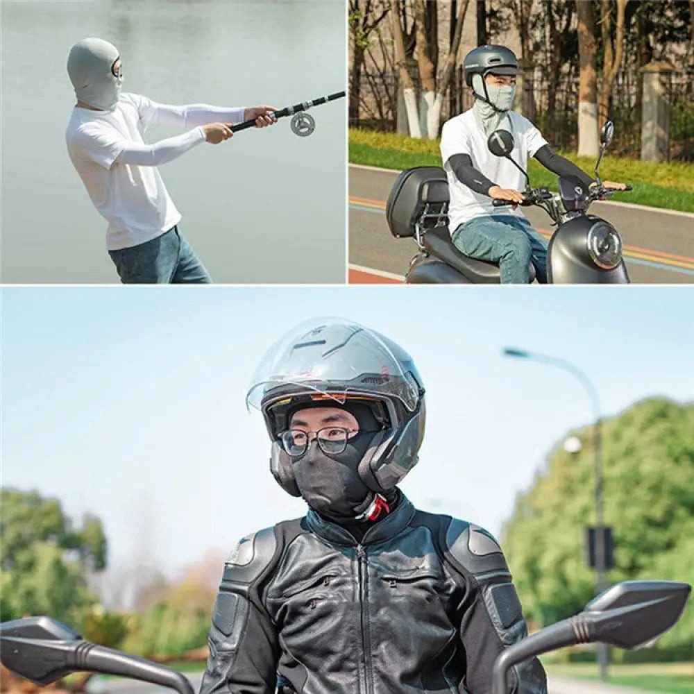 Sport-Knight® Sturmhaube Eisseide Gesichtsmaske Unisex – kühlend, atmungsak günstig online kaufen