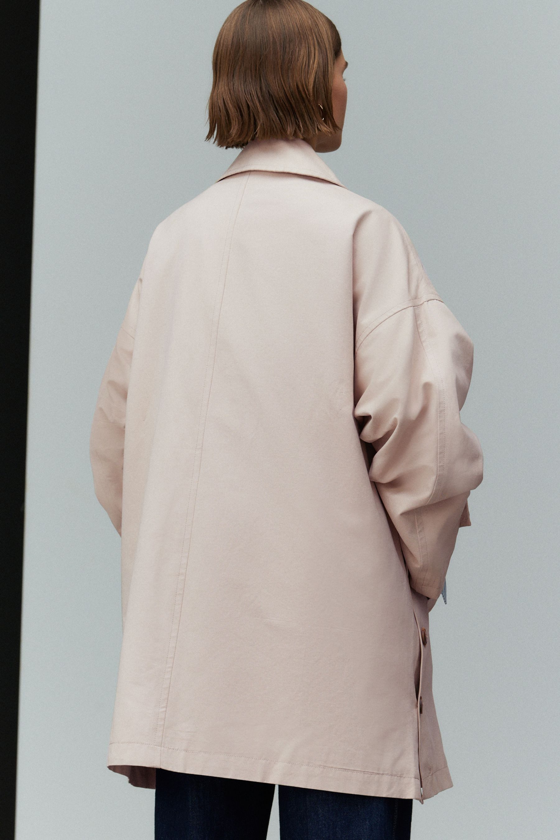 Next Kurzmantel Trenchcoat mit Cape (1-tlg) günstig online kaufen