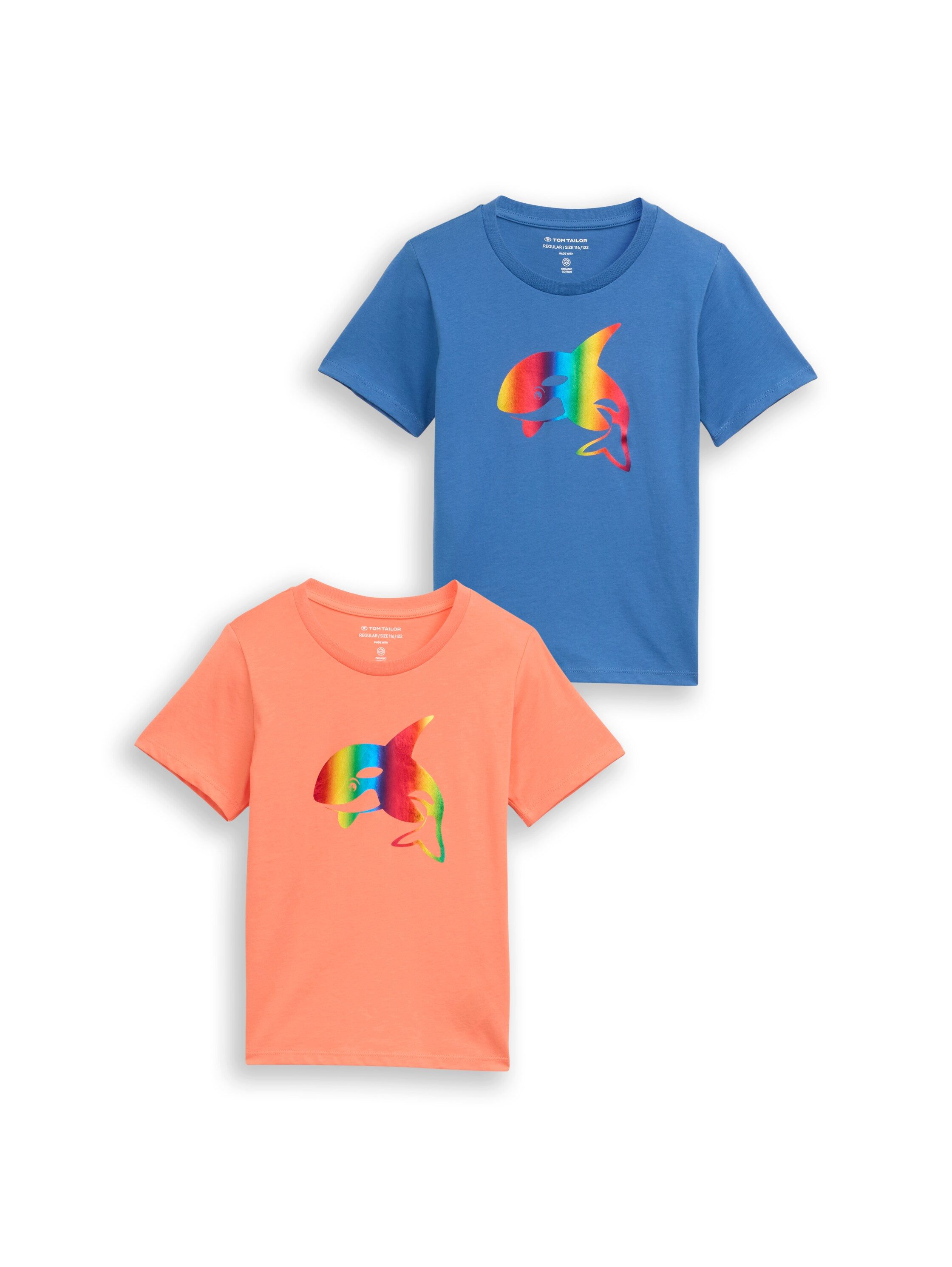 TOM TAILOR T-Shirt im 2er Pack