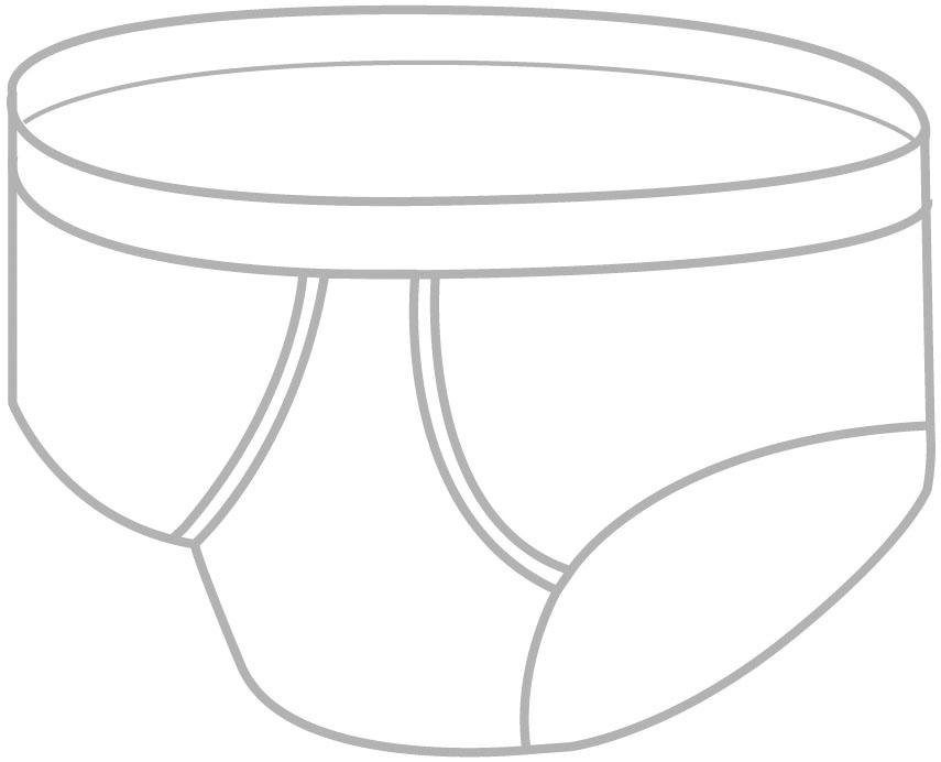 Hydas Inkontinenzslip aus Baumwolle, mit integrierter Saugeinlage Diskret und zuverlässig, unsichtbar unter der Kleidung, waschbar