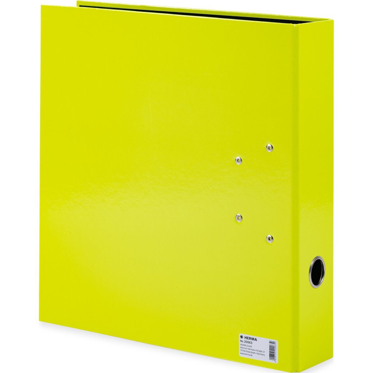 HERMA Aktenordner Ordner A4 Neon gelb