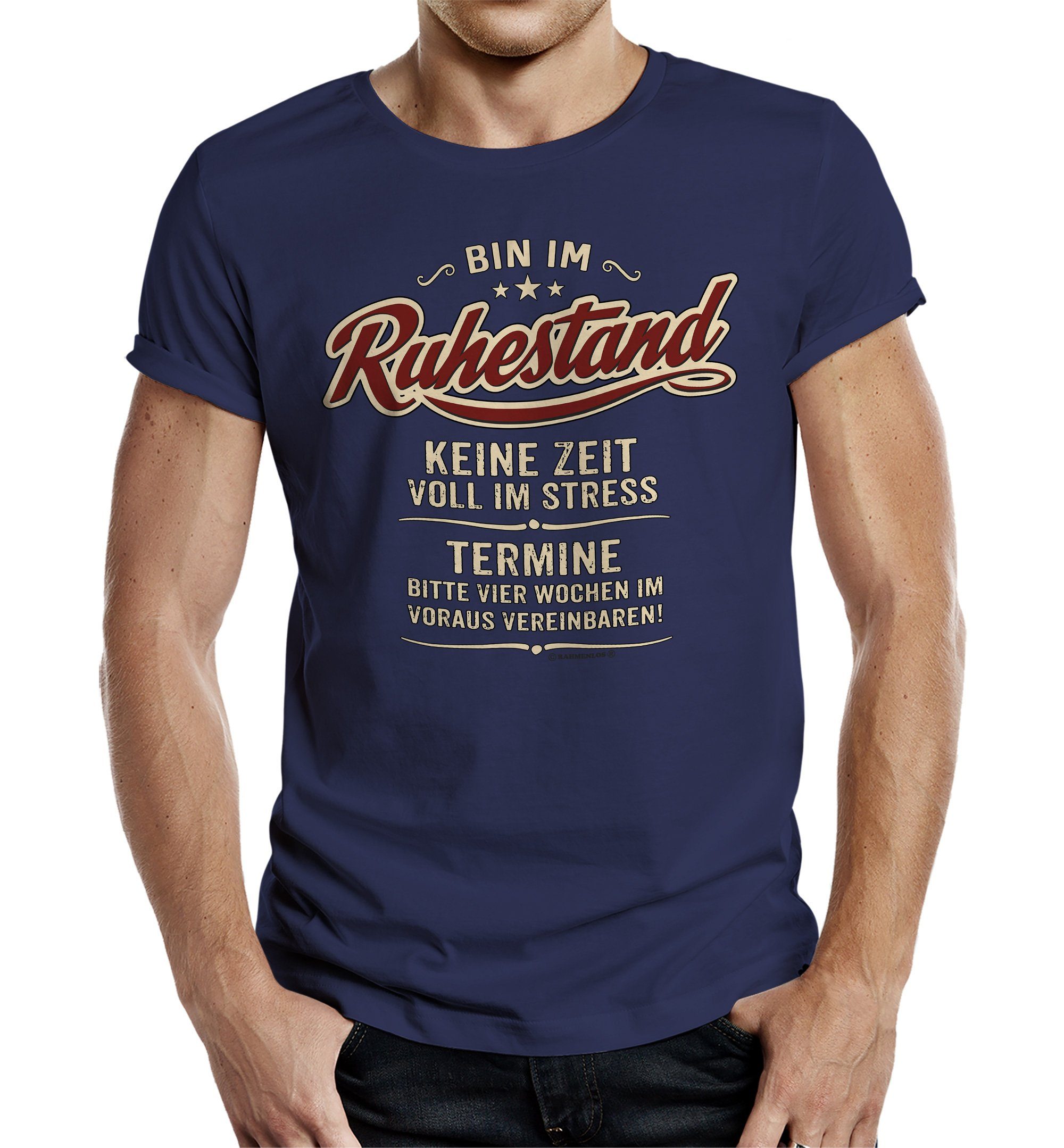 RAHMENLOS® T-Shirt für Rentner im Ruhestand: günstig online kaufen