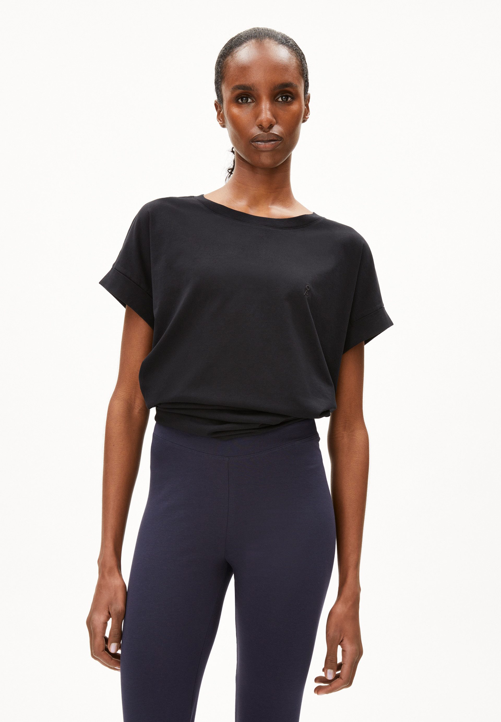 Armedangels T-Shirt IDAARA T-Shirt aus Bio-Baumwolle Loose Fit (Loose Fit) günstig online kaufen