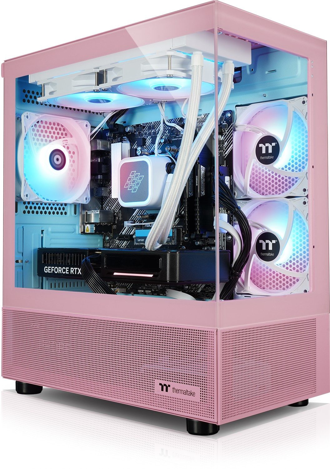 Kiebel Zindarella IX Gaming-PC (AMD Ryzen 7 AMD Ryzen 7 9700X, RTX 5060, 32 GB RAM, 2000 GB SSD, Wasserkühlung, WLAN, ARGB-Beleuchtung)