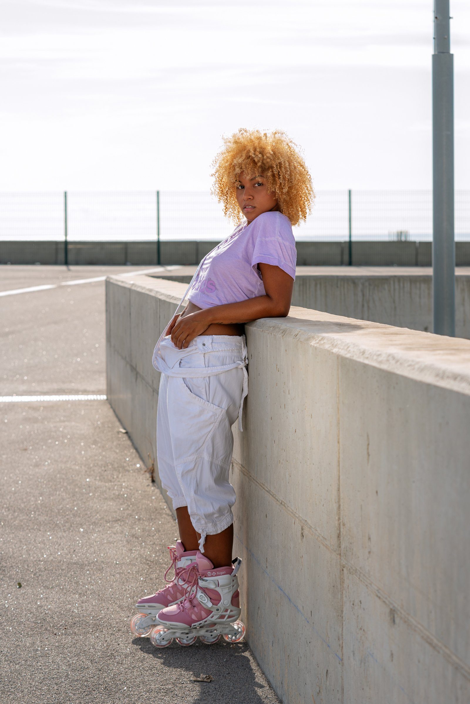 Powerslide Inlineskates Phuzion Argon Rose 80