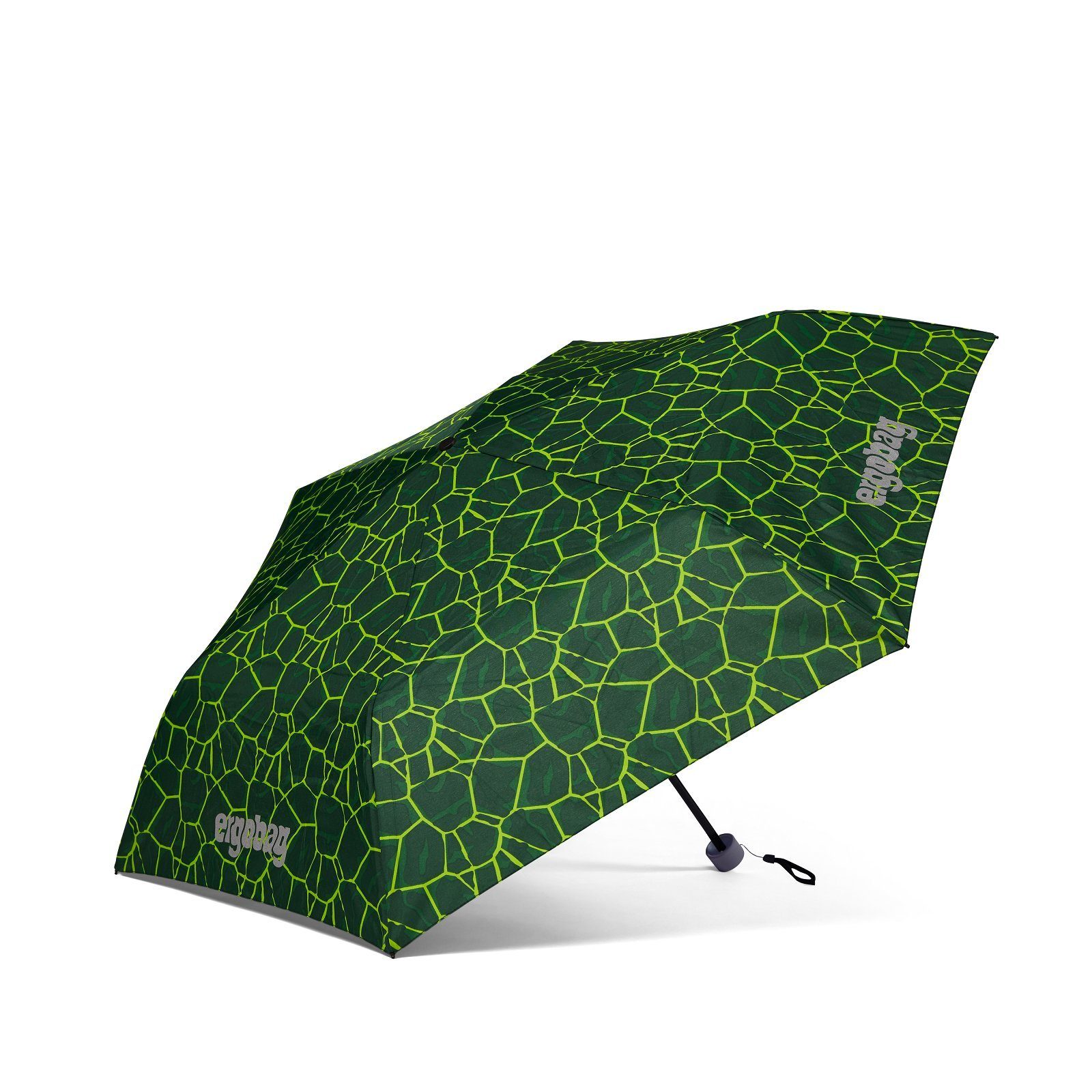 ergobag Taschenregenschirm BärRex Kinder-Regenschirm, Refektierend