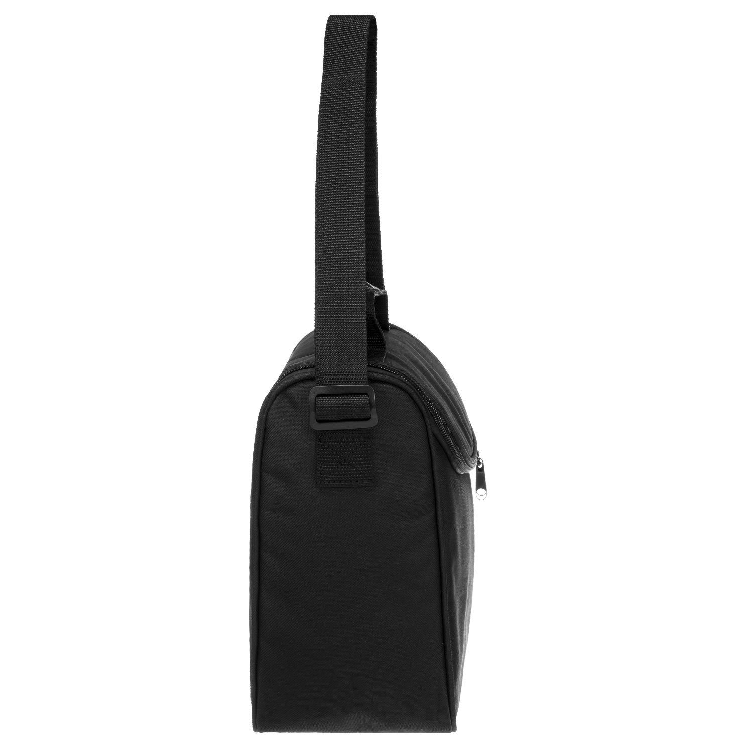 anndora 4 Liter Tragegurt schwarz Kühltasche - Mini Farbwahl Kleine mit Kühltasche