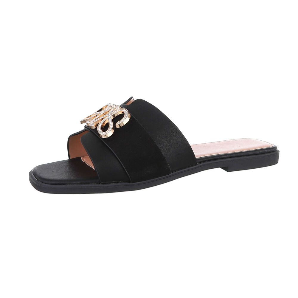 Ital-Design Damen Mules Freizeit Pantolette (86527046) günstig online kaufen