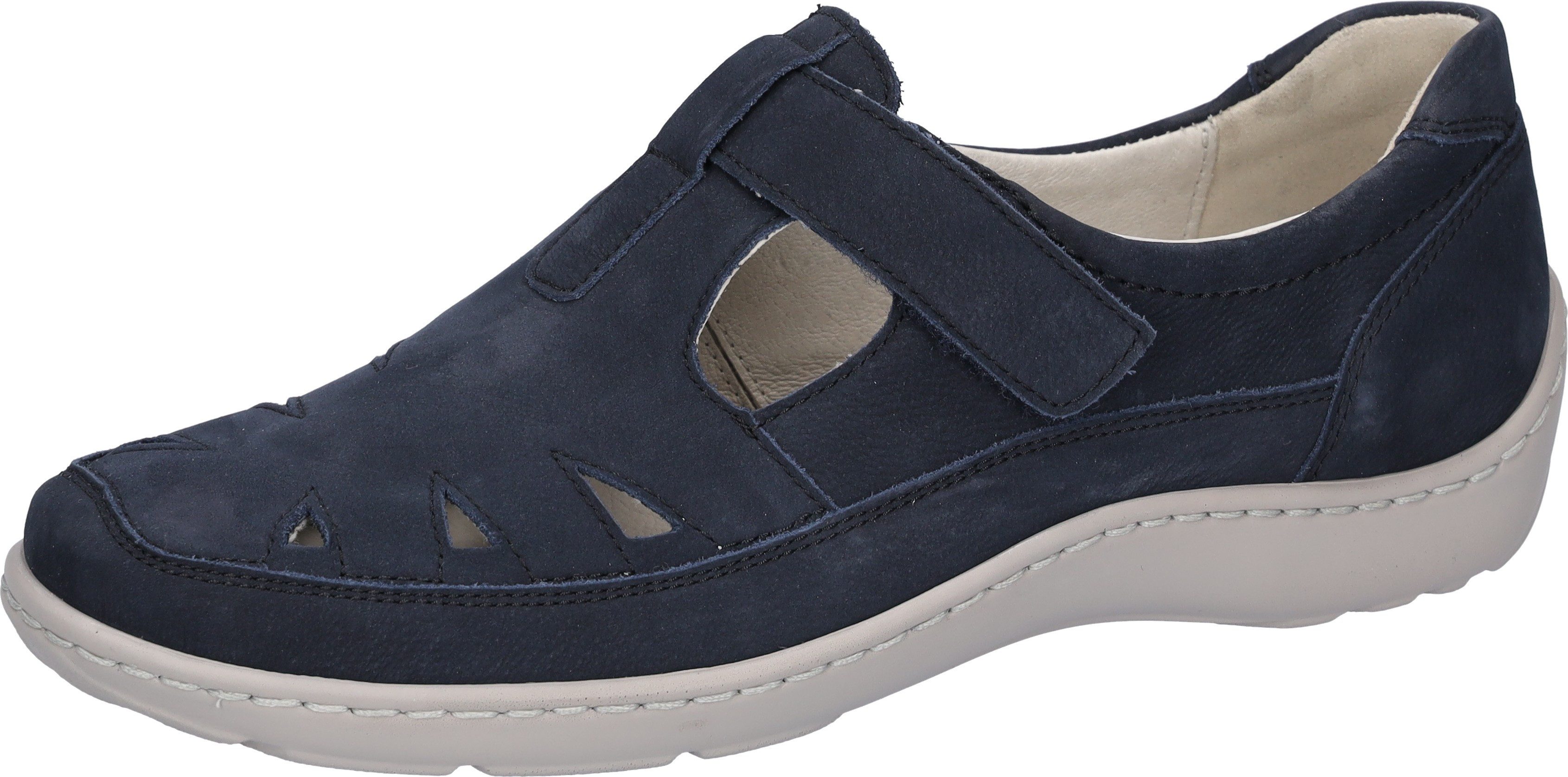 Waldläufer HENNI Klettschuh Halbschuh, Bequemschuh in Komfortweite H (sehr weit)