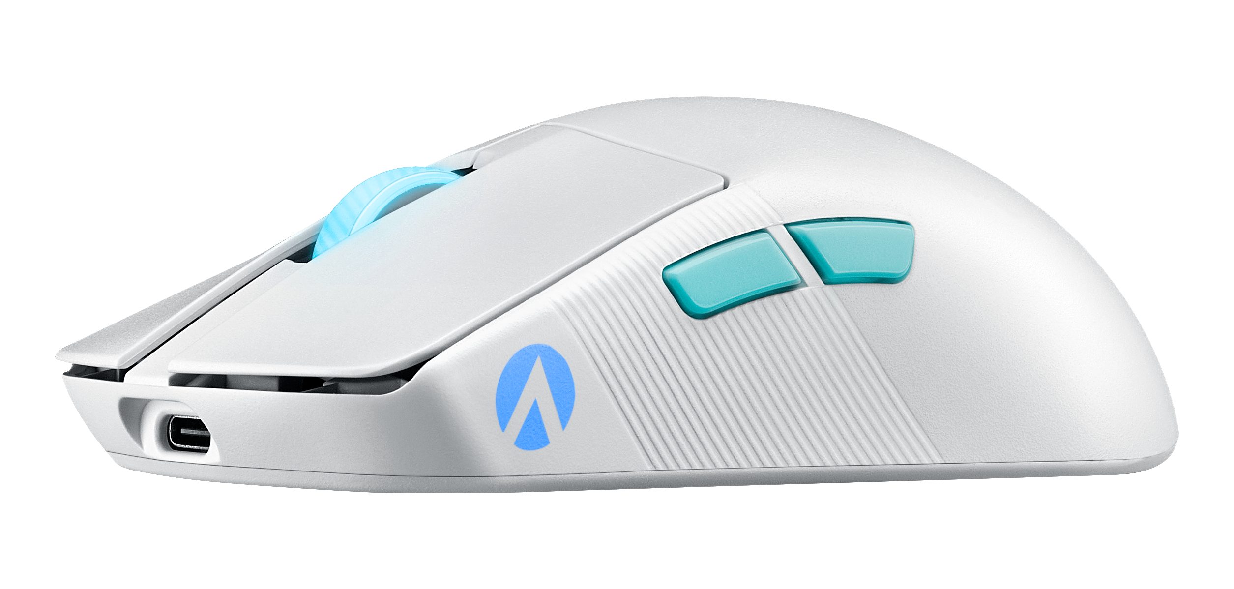 Asus ROG Harpe ACE Aim Lab Edition WHITE Gaming-Maus (USB, RF kabellos + Bluetooth)