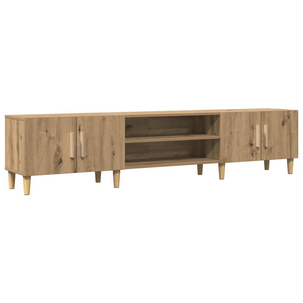 vidaXL TV-Schrank TV-Schrank Artisan-Eiche 180x31,5x40 cm Holzwerkstoff (1- günstig online kaufen