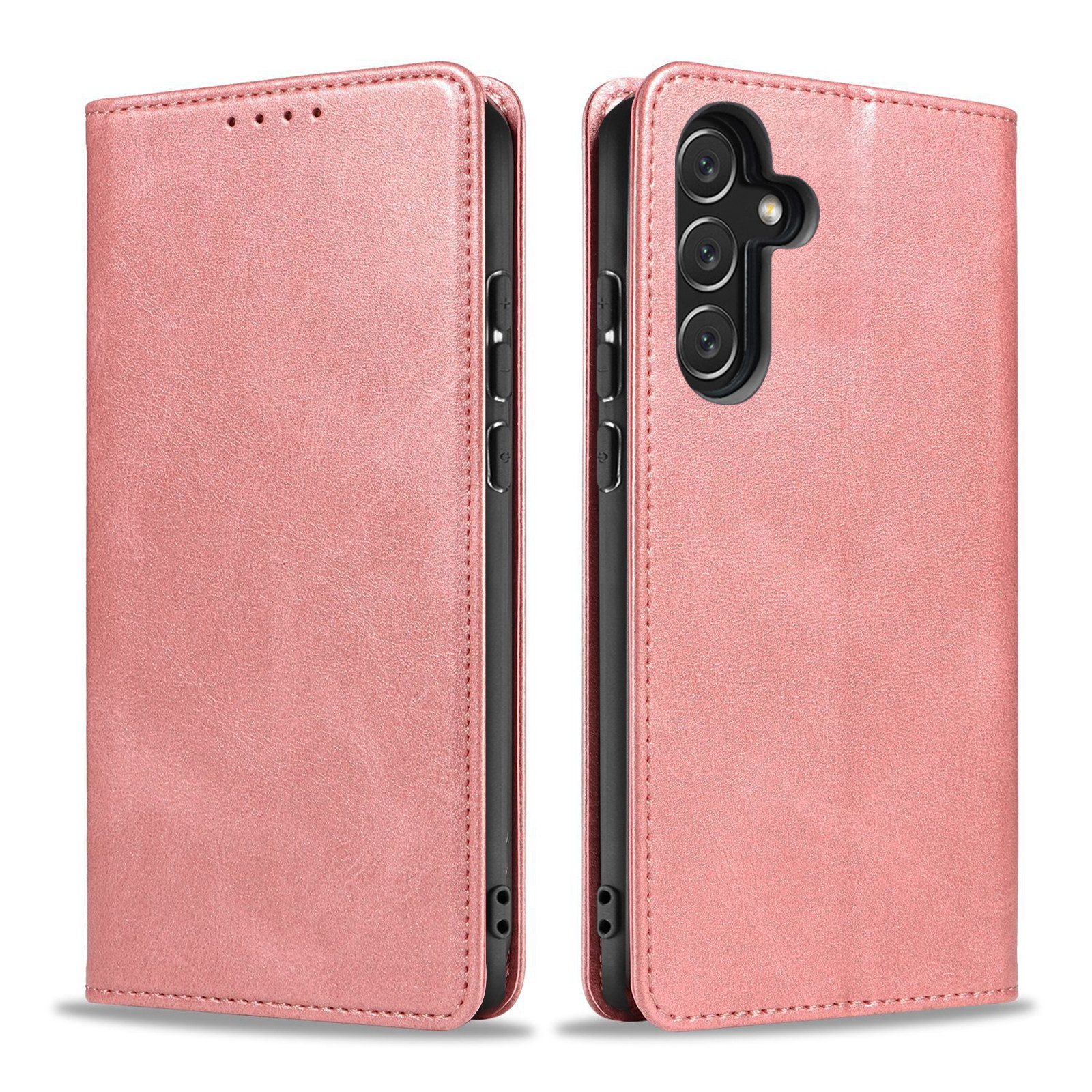 Tec-Expert Handyhülle Tasche Hülle für Samsung Galaxy A54 5G 6.4 Zoll, 6.4", Cover Klapphülle Case mit Kartenfach Fliphülle aufstellbar