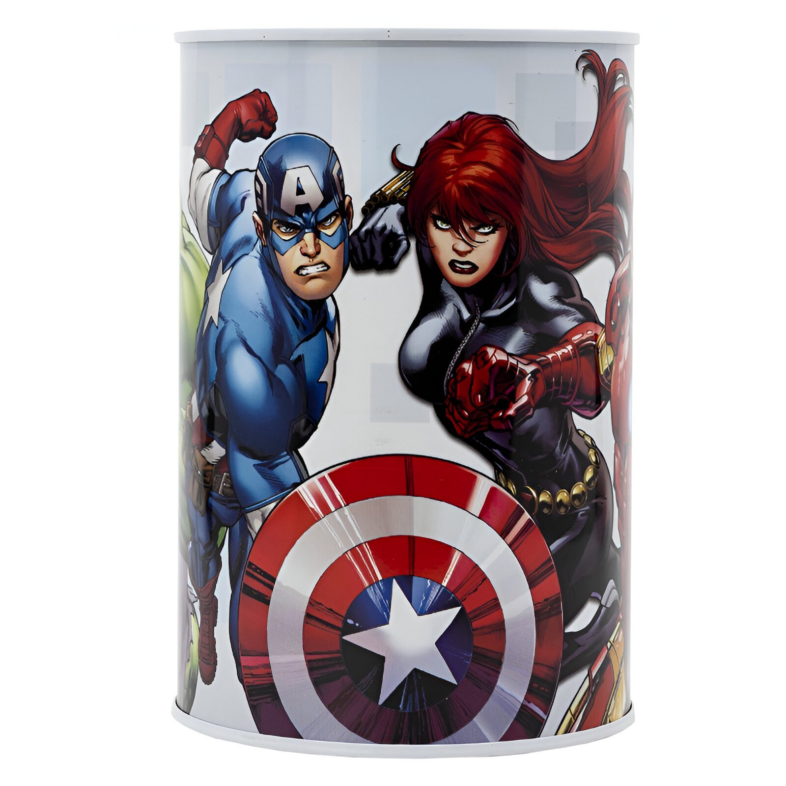 MARVEL Spardose Marvel Avengers Kinder Jungen XL Spardose Sparschwein aus Weißblech, 1000 ml