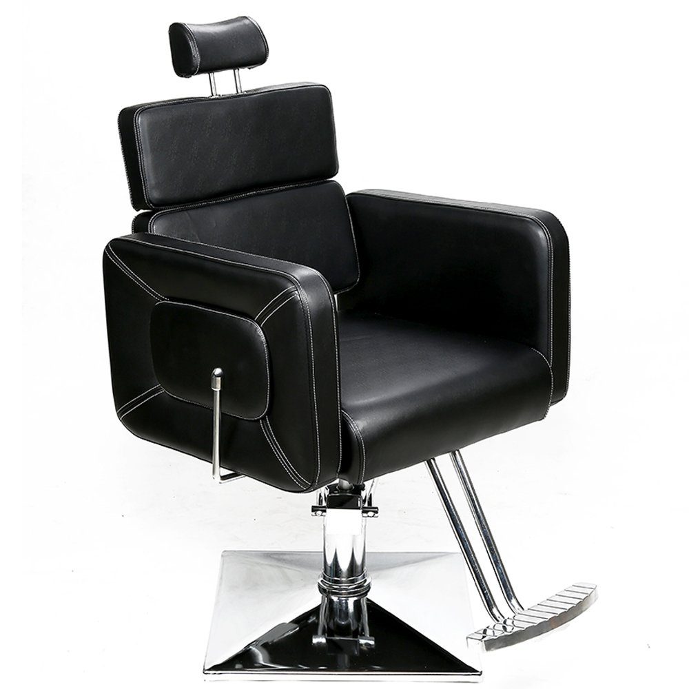 Barberpub hydraulischer 2065BK, Friseursessel Stuhl Friseureinrichtung Barberpub Friseurstuhl Friseur Bedienungsstuhl