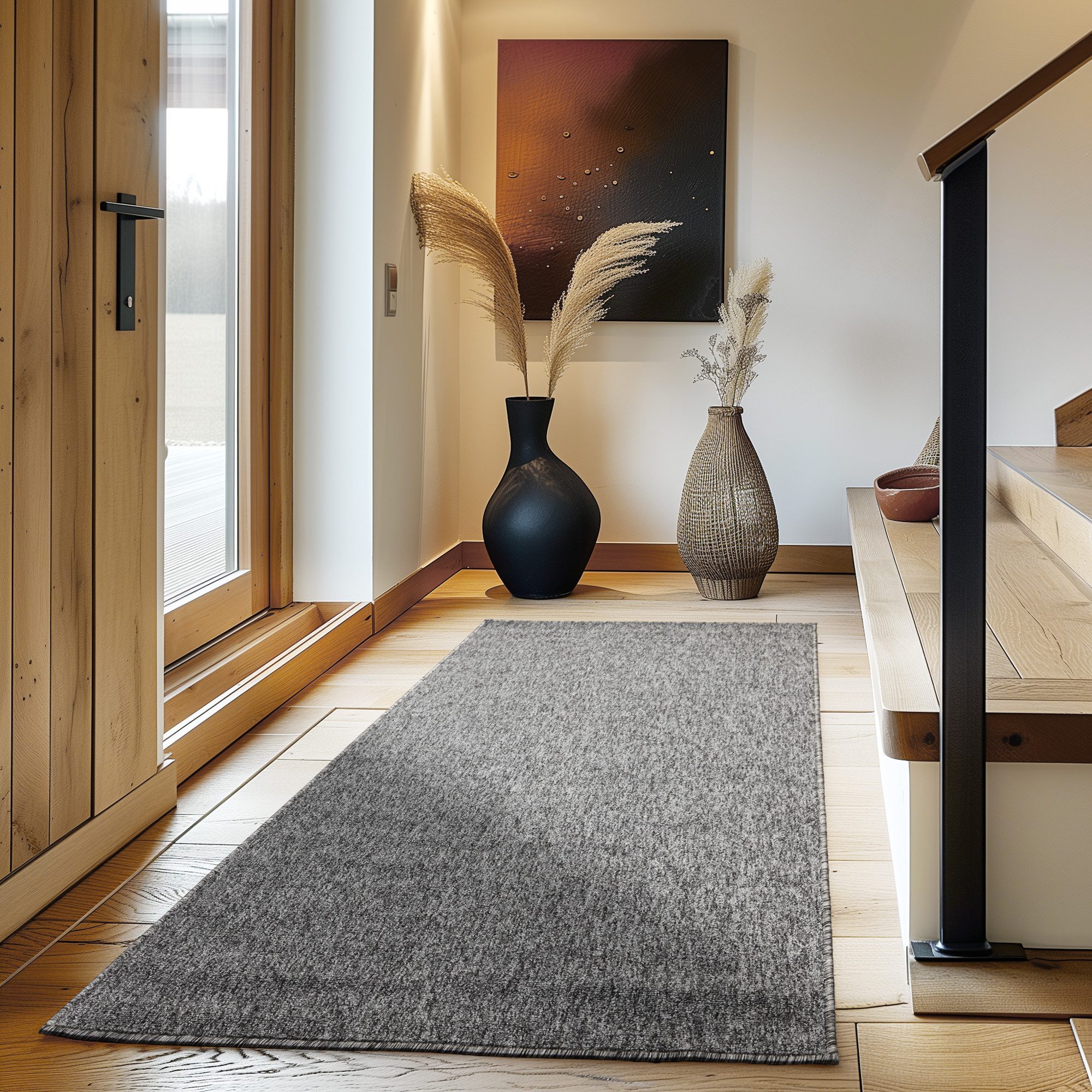 Carpettex Schlingenteppich Unicolor - Einfarbig, Läufer, günstig online kaufen