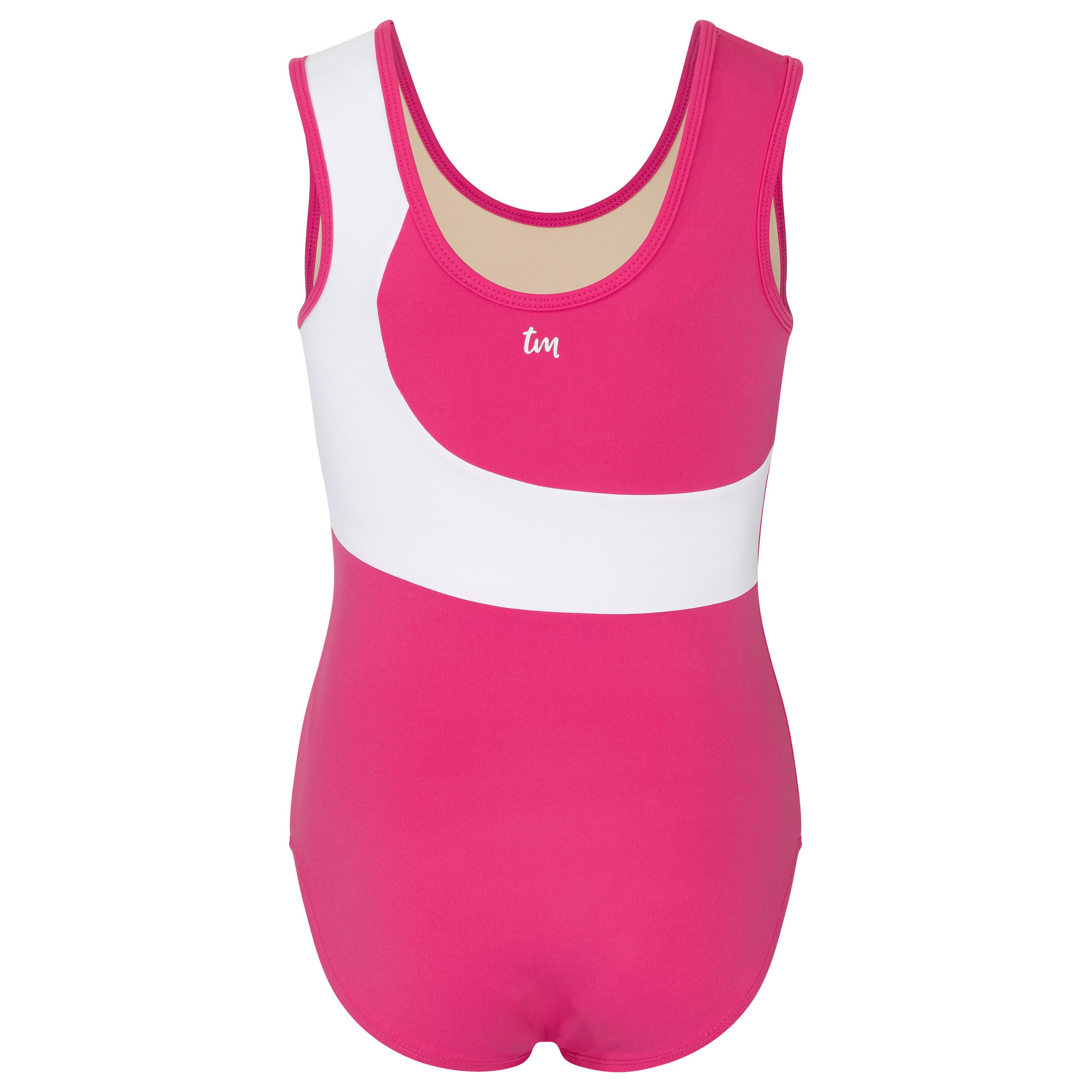 tanzmuster Turnanzug Evi Mädchen Langarm, Gymnastikanzug mit Glitzersteinen für Kinder