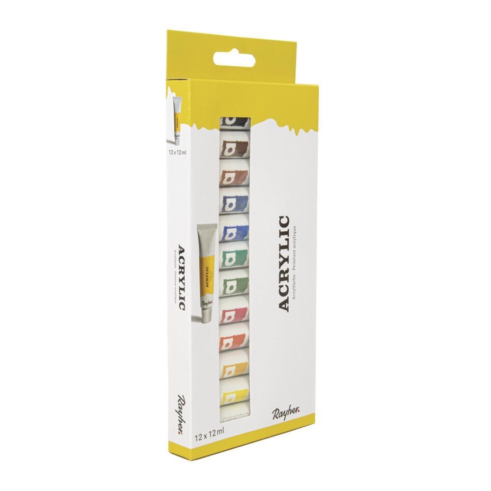 Rayher Acrylfarbe Rayher Künstler-Set Acrylfarben