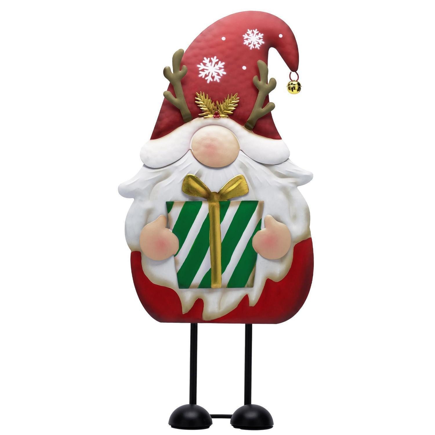 LuxusKollektion Wichtel Metall Weihnachtswichtel 48cm (1 St)