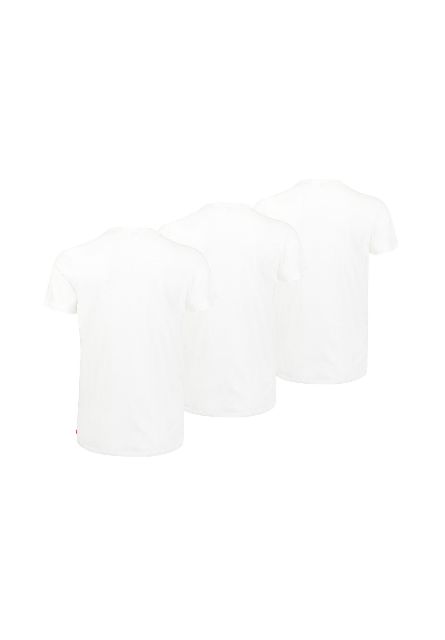 Levis T-Shirt Packung, 3er-Pack, V-Ausschnitt, Kurzarm, Cotton-Mix, elastis günstig online kaufen