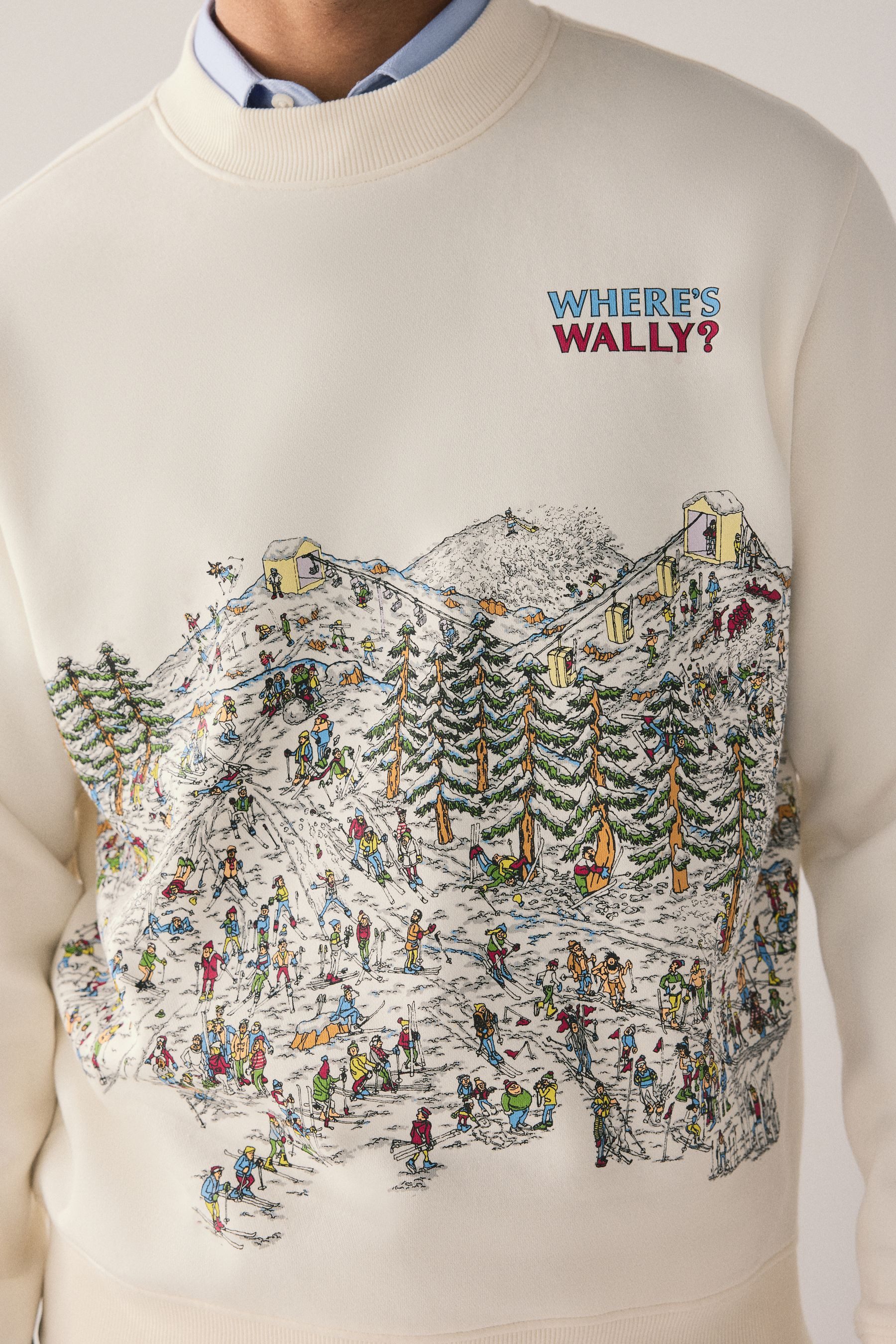 Next Sweater Lizenziertes Sweatshirt, Wheres Wally (1-tlg)