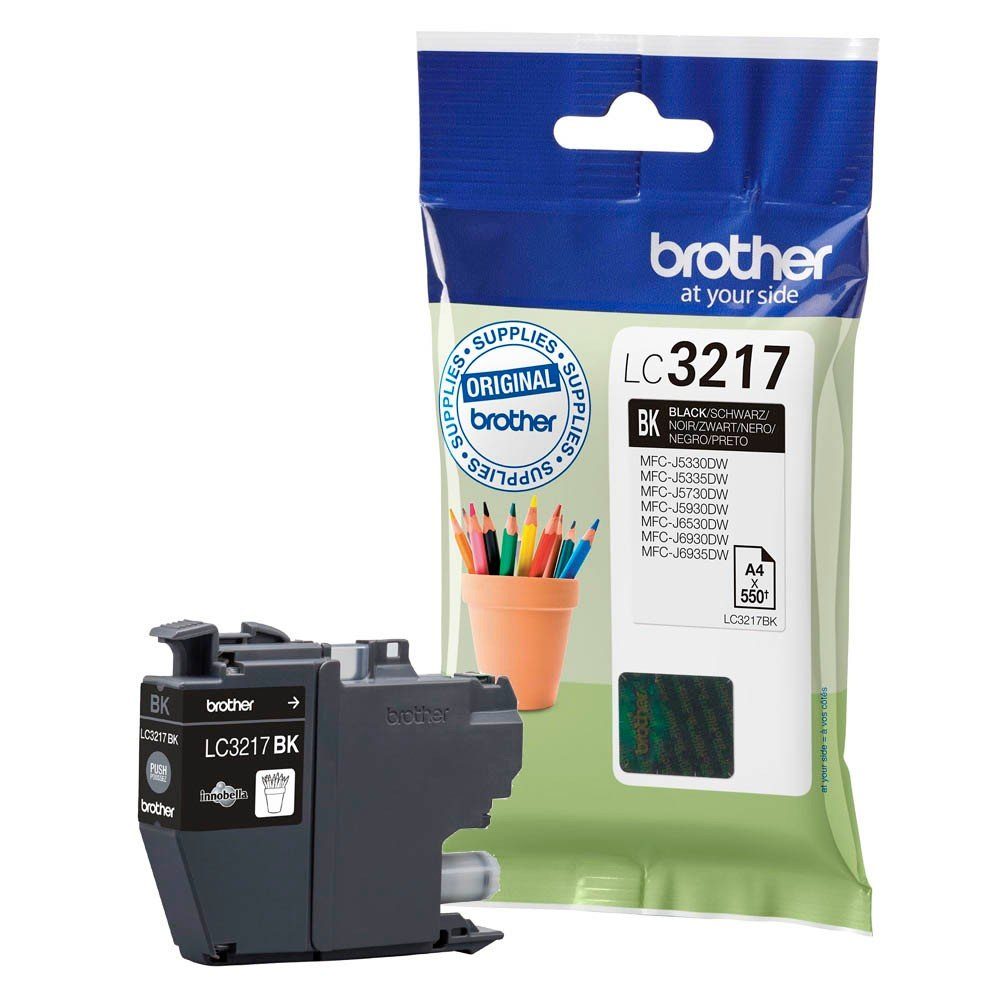 1 Tintenpatrone LC-3217 ca. 550 Seiten - black Tintenpatrone