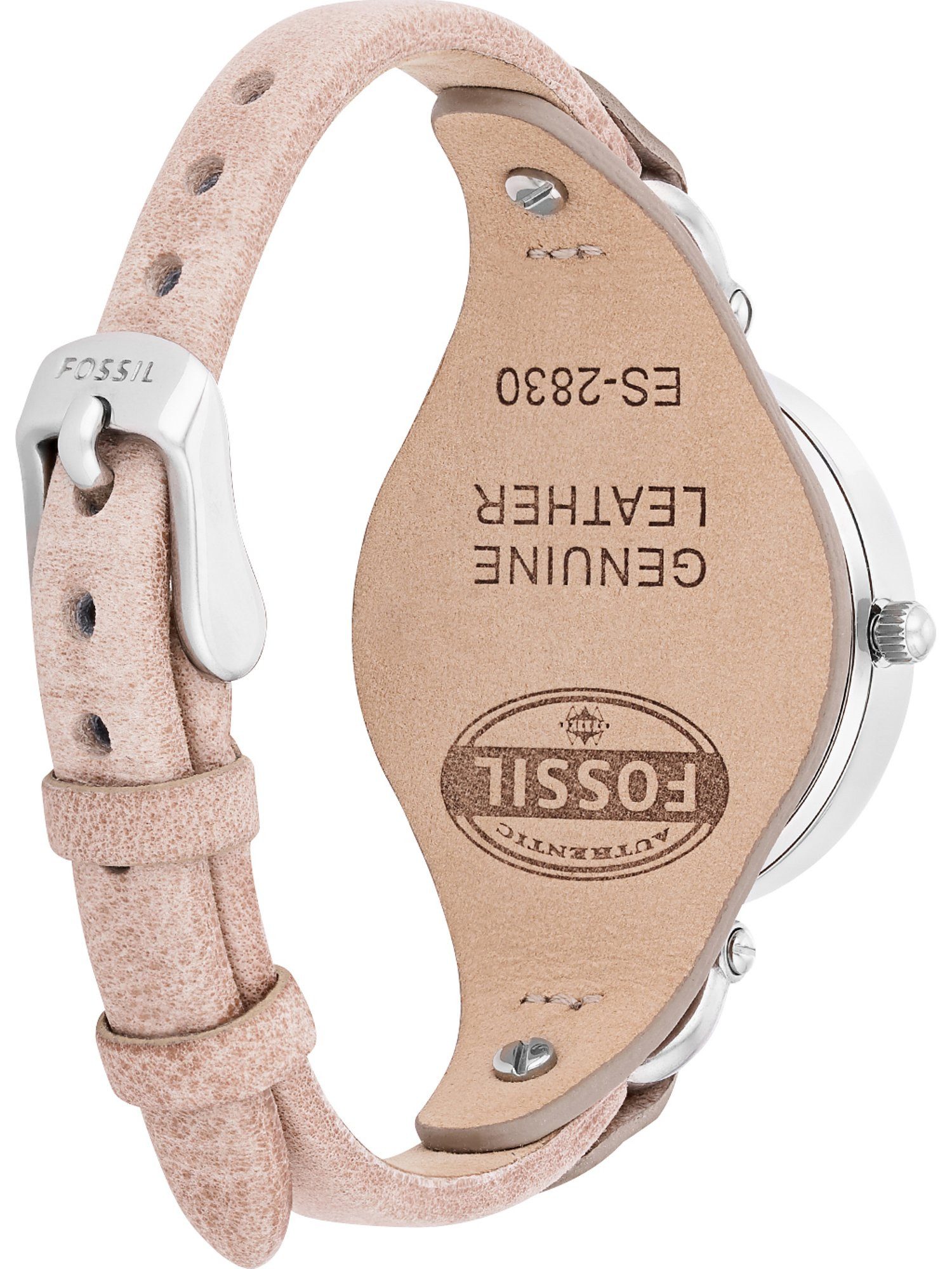 Fossil Quarzuhr Fossil Damen-Uhren Analog Quarz