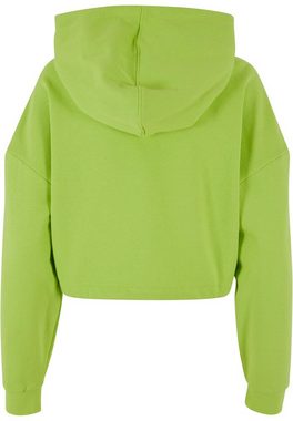 URBAN CLASSICS Kapuzenpullover Urban Classics Damen Ladies Cropped Oversized Hoodie (1-tlg)