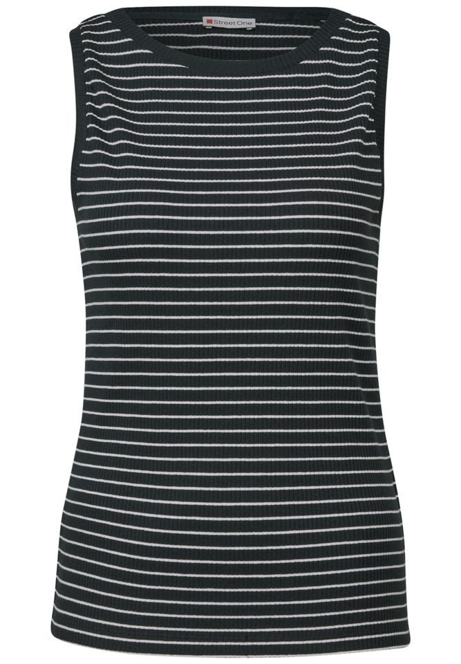 STREET ONE Tanktop, bestehend aus einem Materialmix günstig online kaufen
