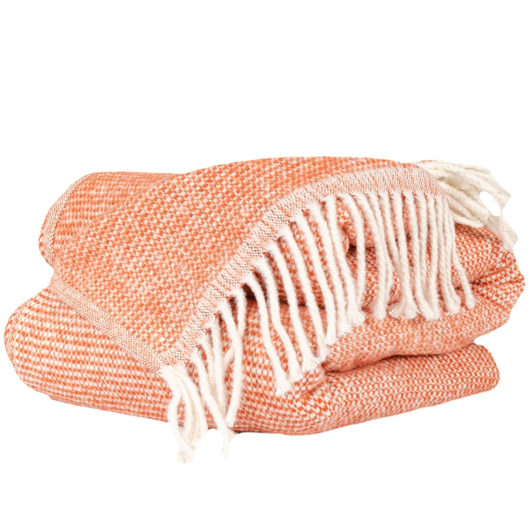 Plaid Emma Kuscheldecke Tagesdecke hochwertige Reisedecke Wohndecke, ANRO, günstig online kaufen