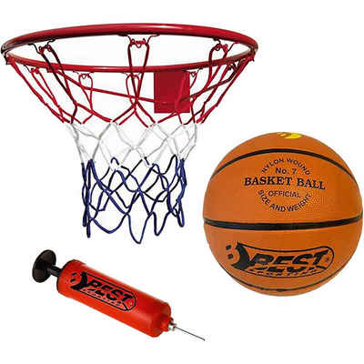 Best Sporting Basketballkorb »Basketball-Set, 3-tlg. - Korb, Ball + Pumpe«