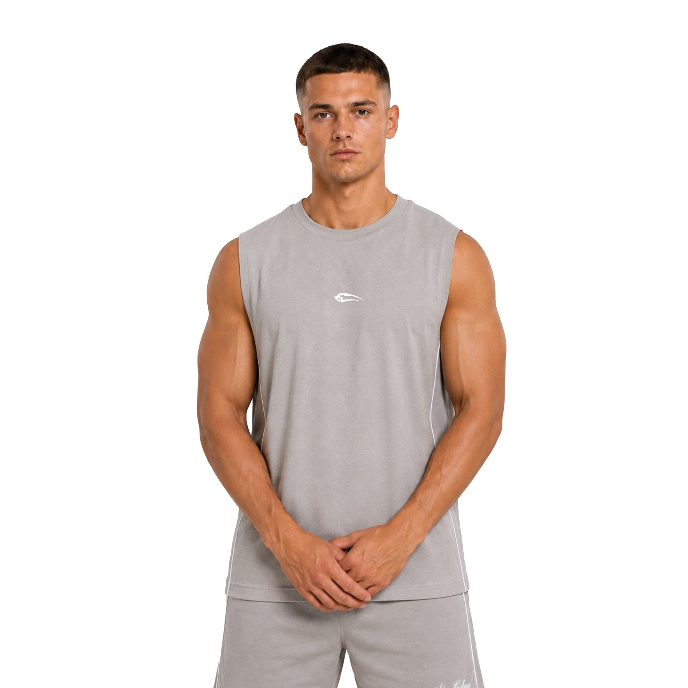 Smilodox Tanktop Torvano Herren, Gym Oberteil, Regular Fit, Rundhals, Fitness lässiger Schnitt, angenehmes Material, Gymwear, Training