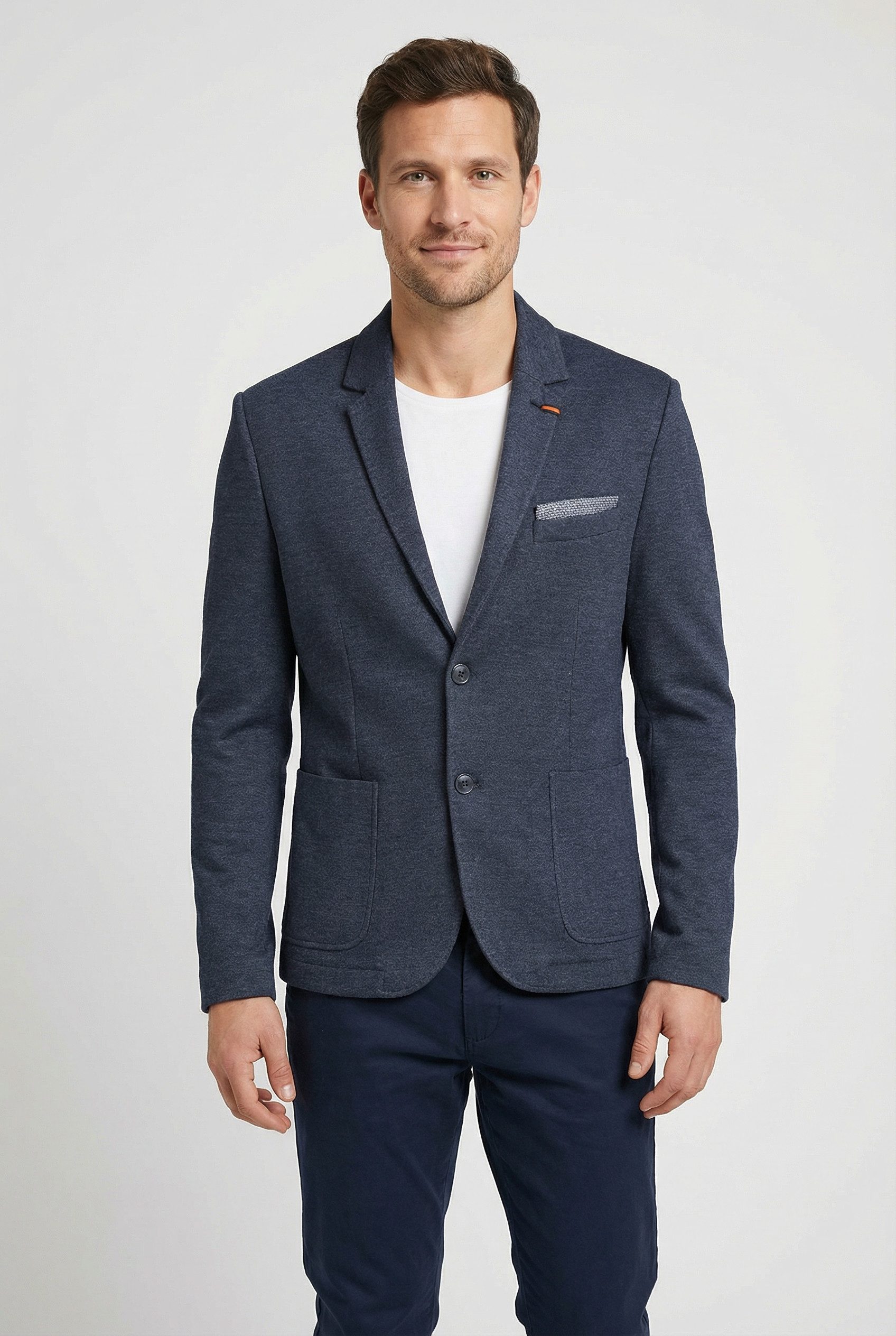 LERROS Jerseysakko mit aufgesetzten Taschen