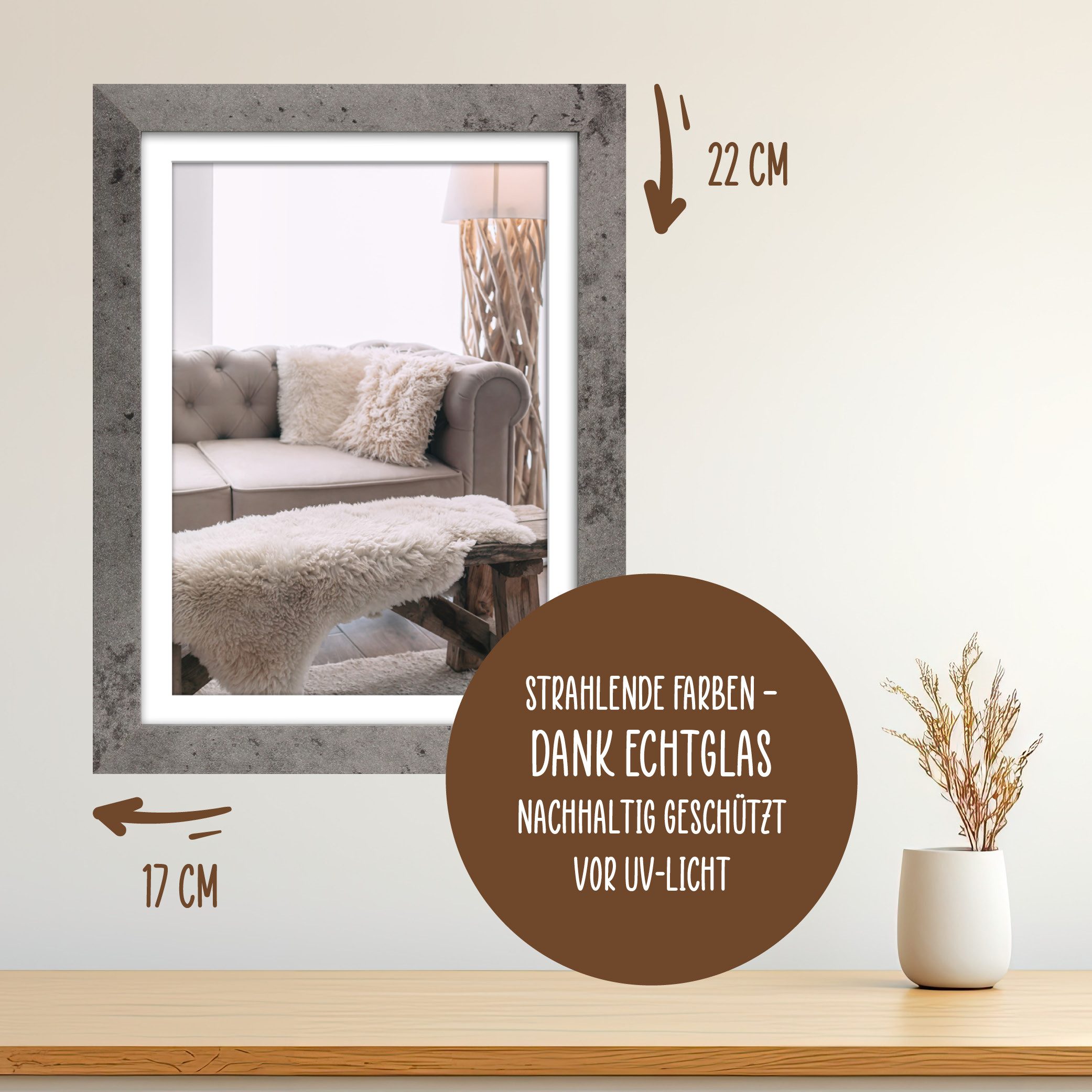 Wackadoo Living Bilderrahmen-Set the Frame Bilderrahmen günstig online kaufen