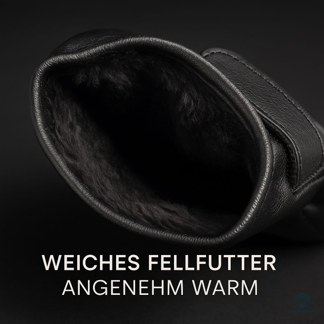 ZUKUNFTSENKEL Lederhandschuhe Echtleder Handschuhe Herren (Warm, günstig online kaufen