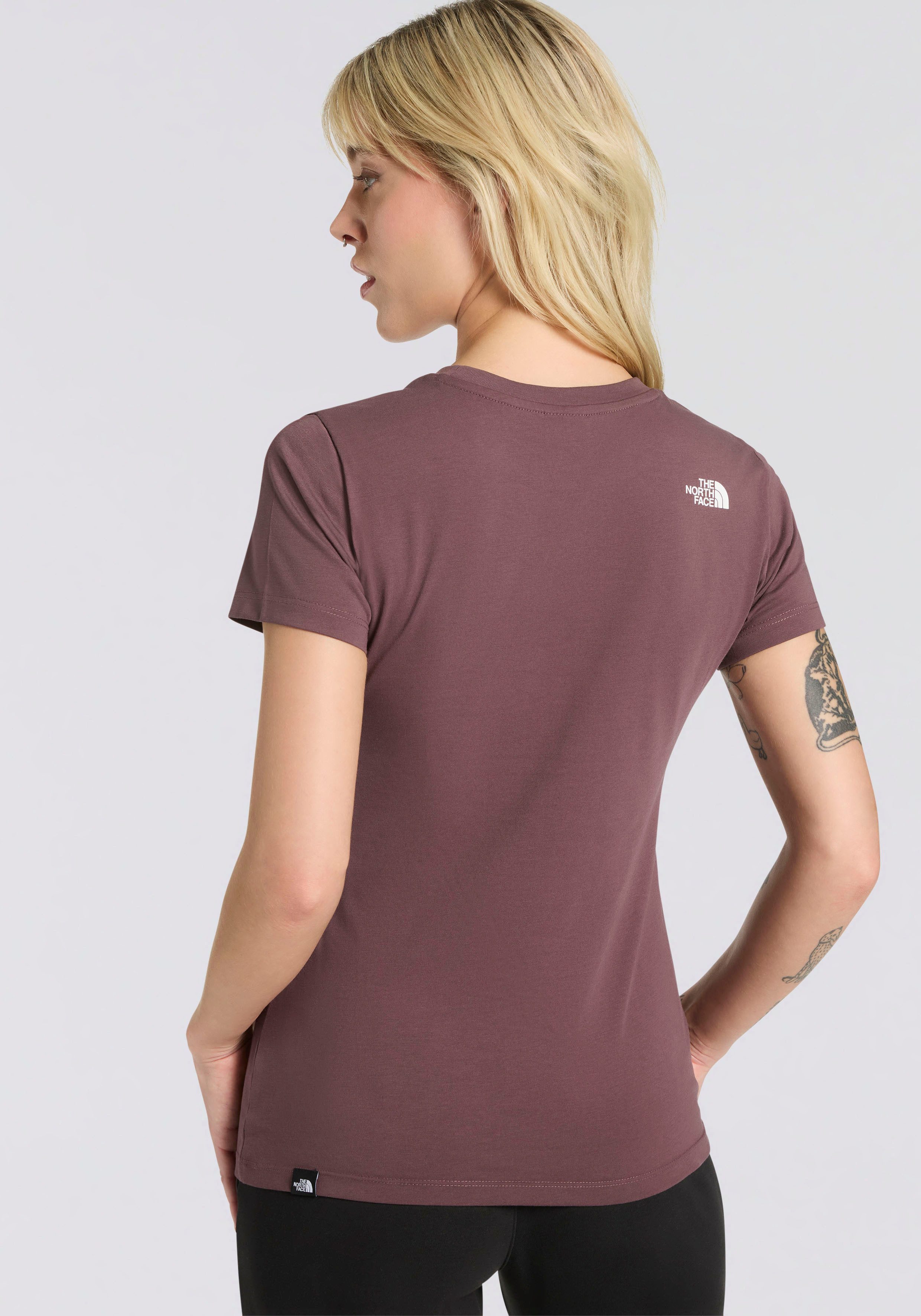 The North Face T-Shirt W S/S SIMPLE DOME SLIM TEE (1-tlg) günstig online kaufen