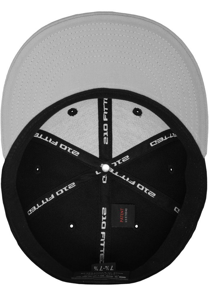 Cap black/grey Flex Flexfit 210 Fitted Accessoires 2-Tone Premium