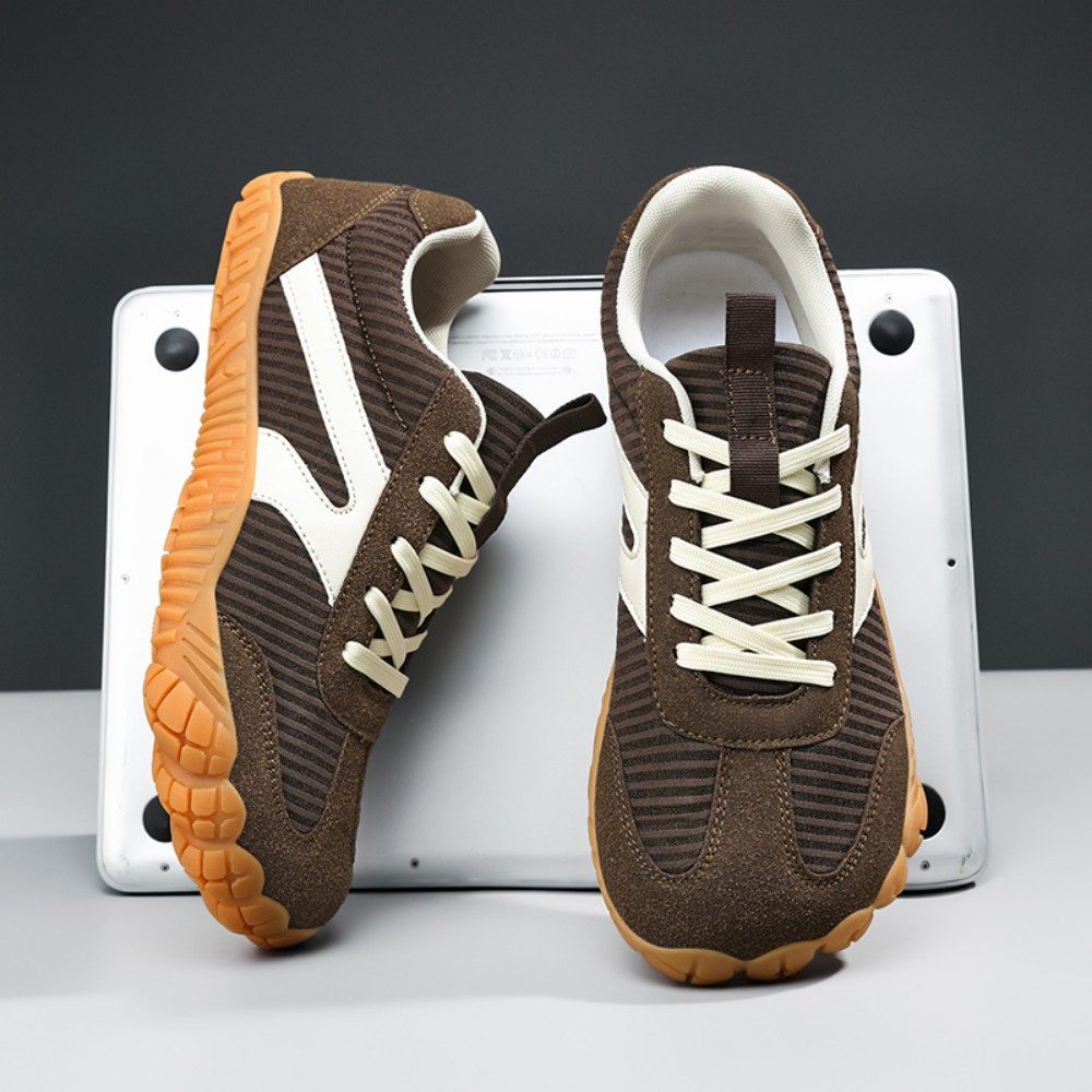 HUSK'SWARE Barfußschuh (Unisex Barfußschuhe für Paare, breite Zehenbox, leichte Freizeitschuhe, Unisex Barfußschuhe für Paare, breite Zehenbox, leichte Freizeitschuhe) rutschfeste Wanderschuhe, Fitnessschuhe für Alltag und Outdoor