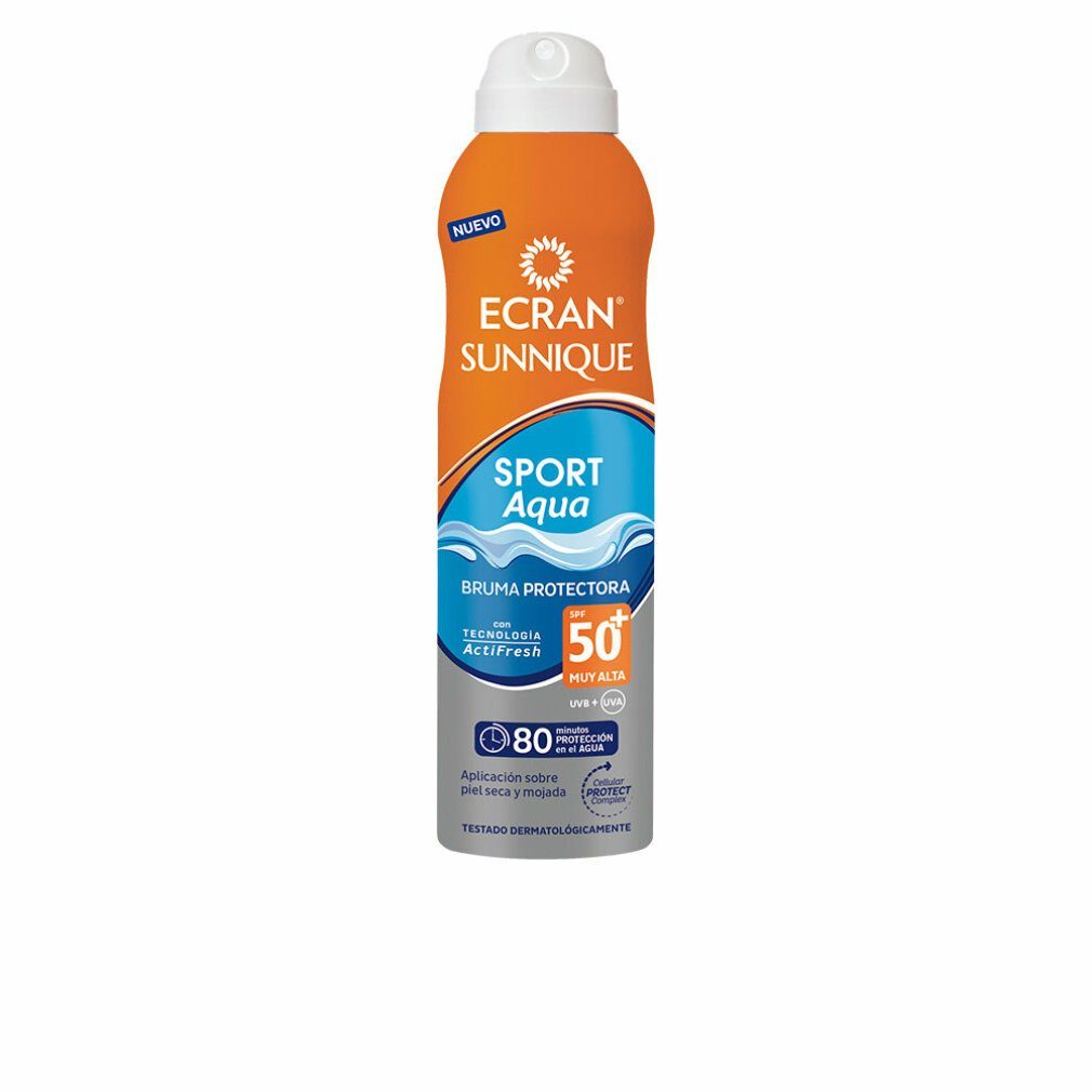 Ecran Sonnenschutzcreme Sunnique Sport Aqua Protection Mist Spf50 250ml
