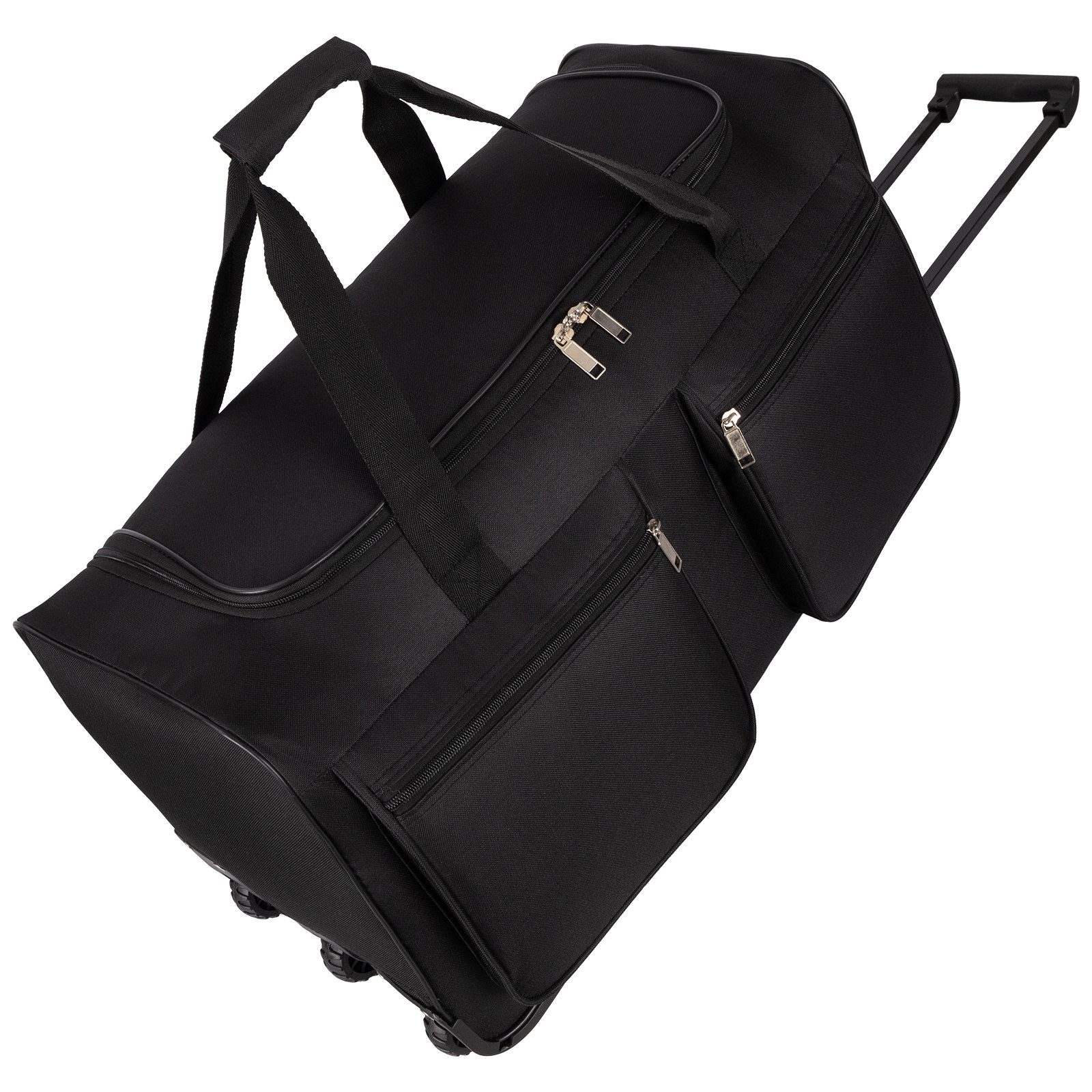 EAAKIE Trolley Trolleytasche Reisetasche Rollentasche Sporttasche Größe M-L-XL, 3 Rollen