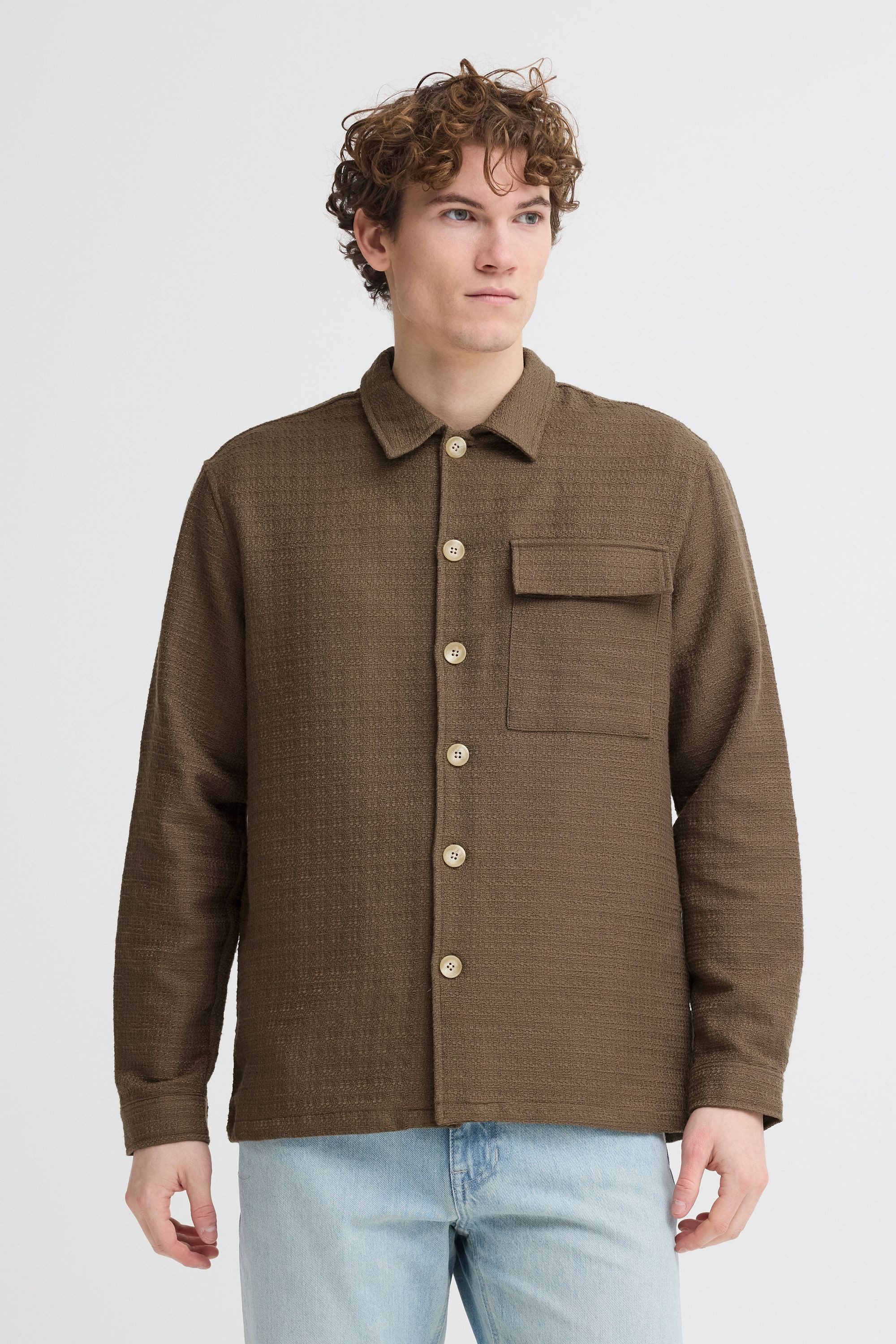 Casual Friday Hemdjacke CFMatt Modische Hemdjacke