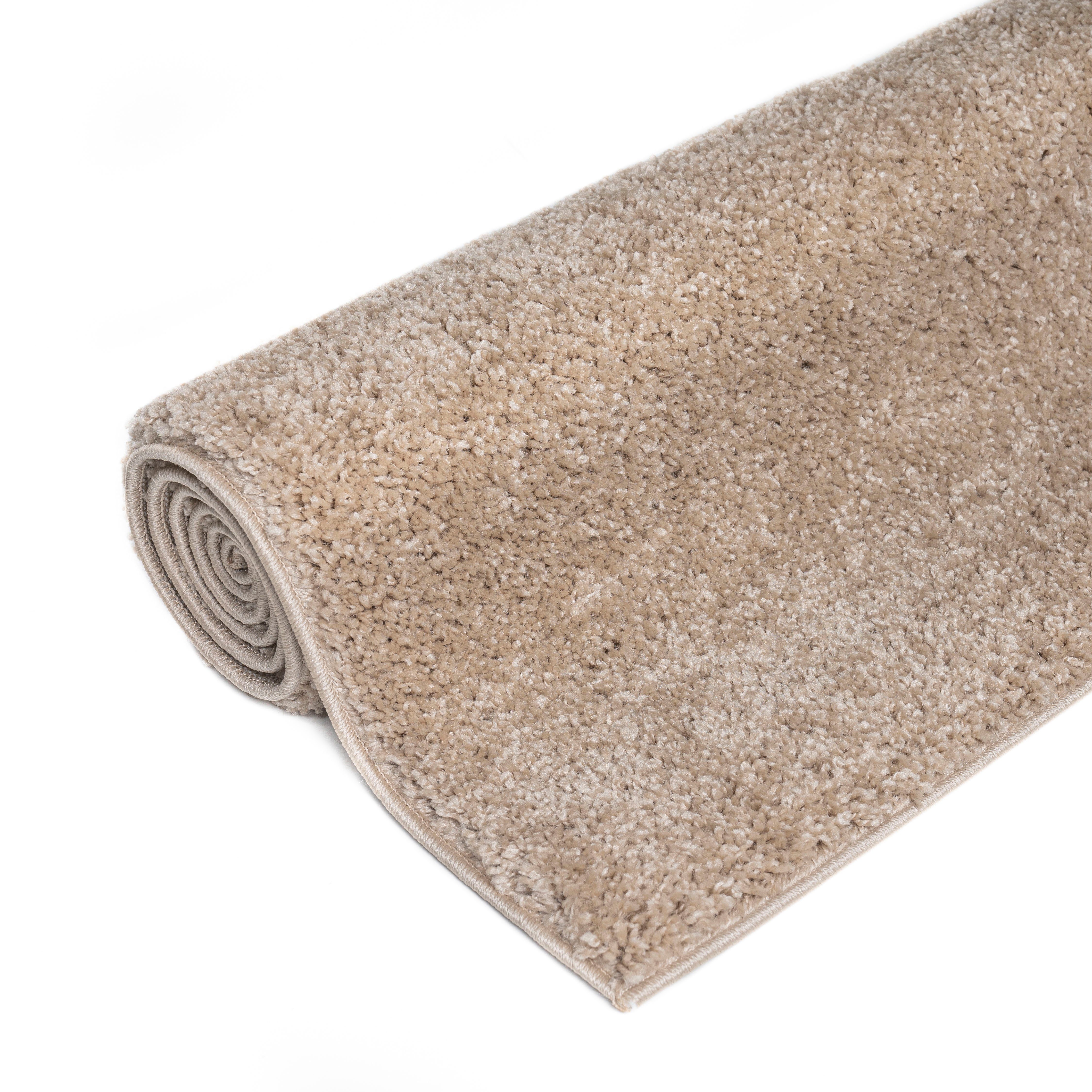Bruno Banani Hochflor-Teppich Shaggy Soft, rechteckig, Höhe: 30 mm, gewebt, Uni Farben, besonders weich und kuschelig, Kundenliebling – Bild 4 von 5